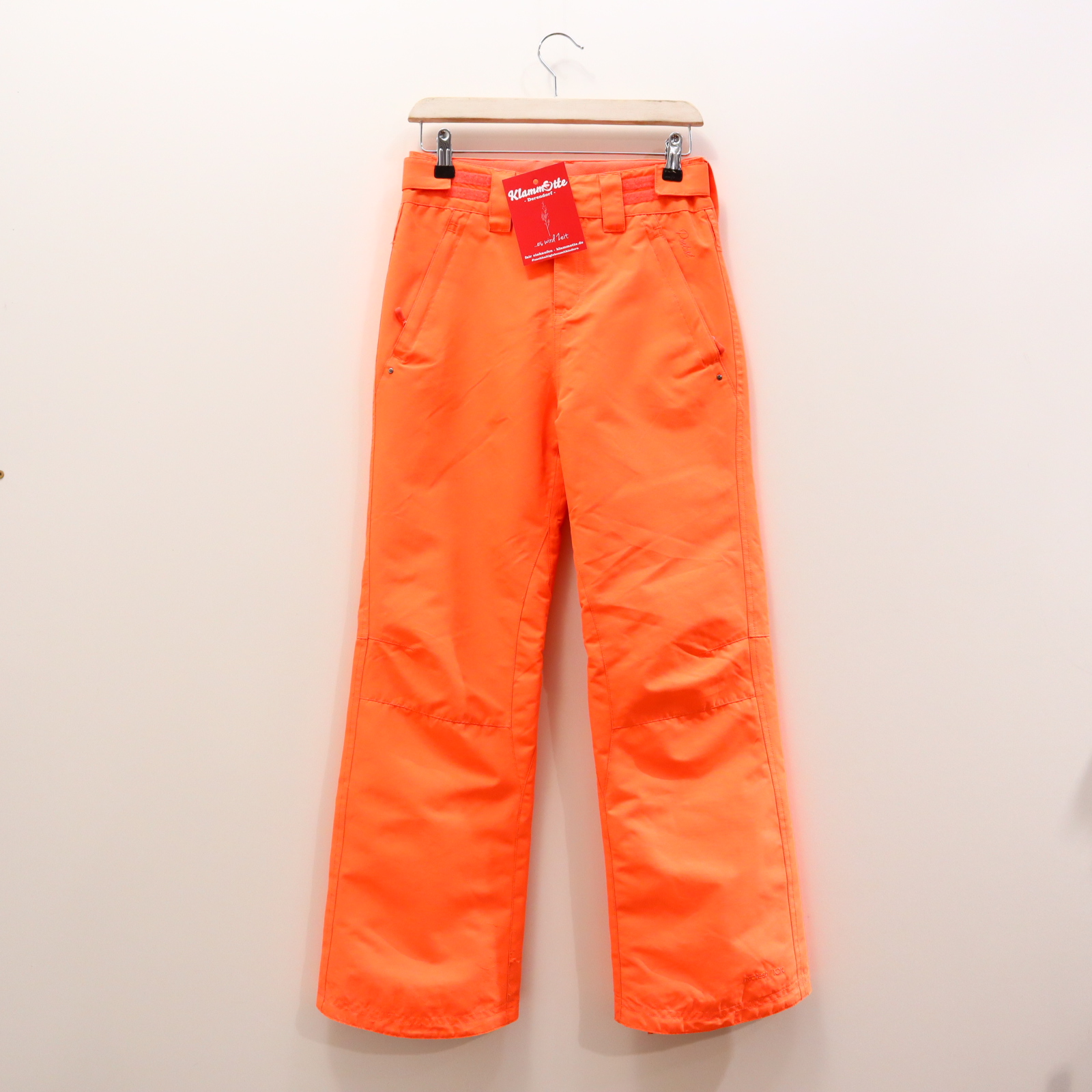 Schneeanzüge & mehr PROTEST 152 Schneehose orange/neon Logo/Stickerei
