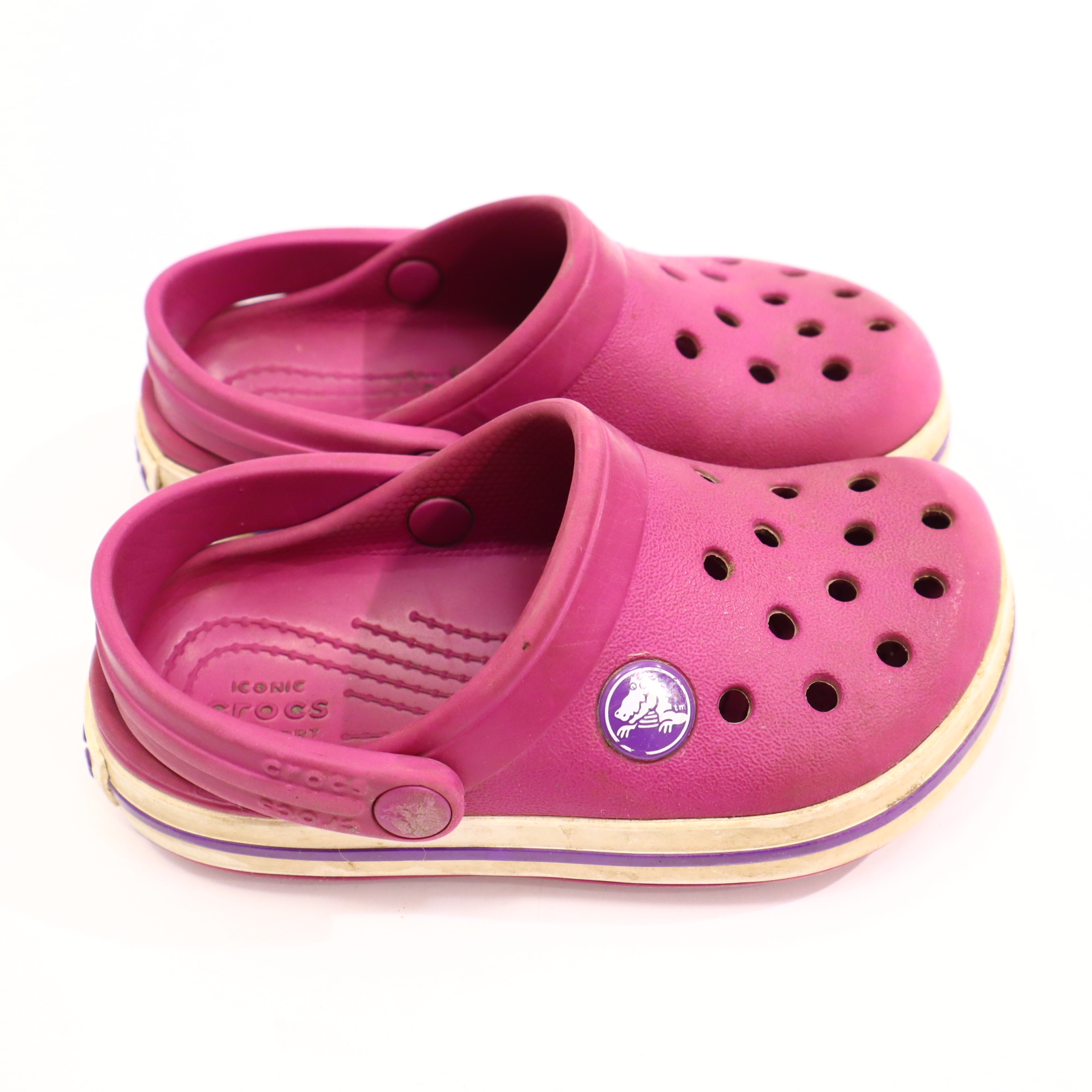 Hausschuhe/Wasserschuhe crocs 24/25 brombeer Cloks