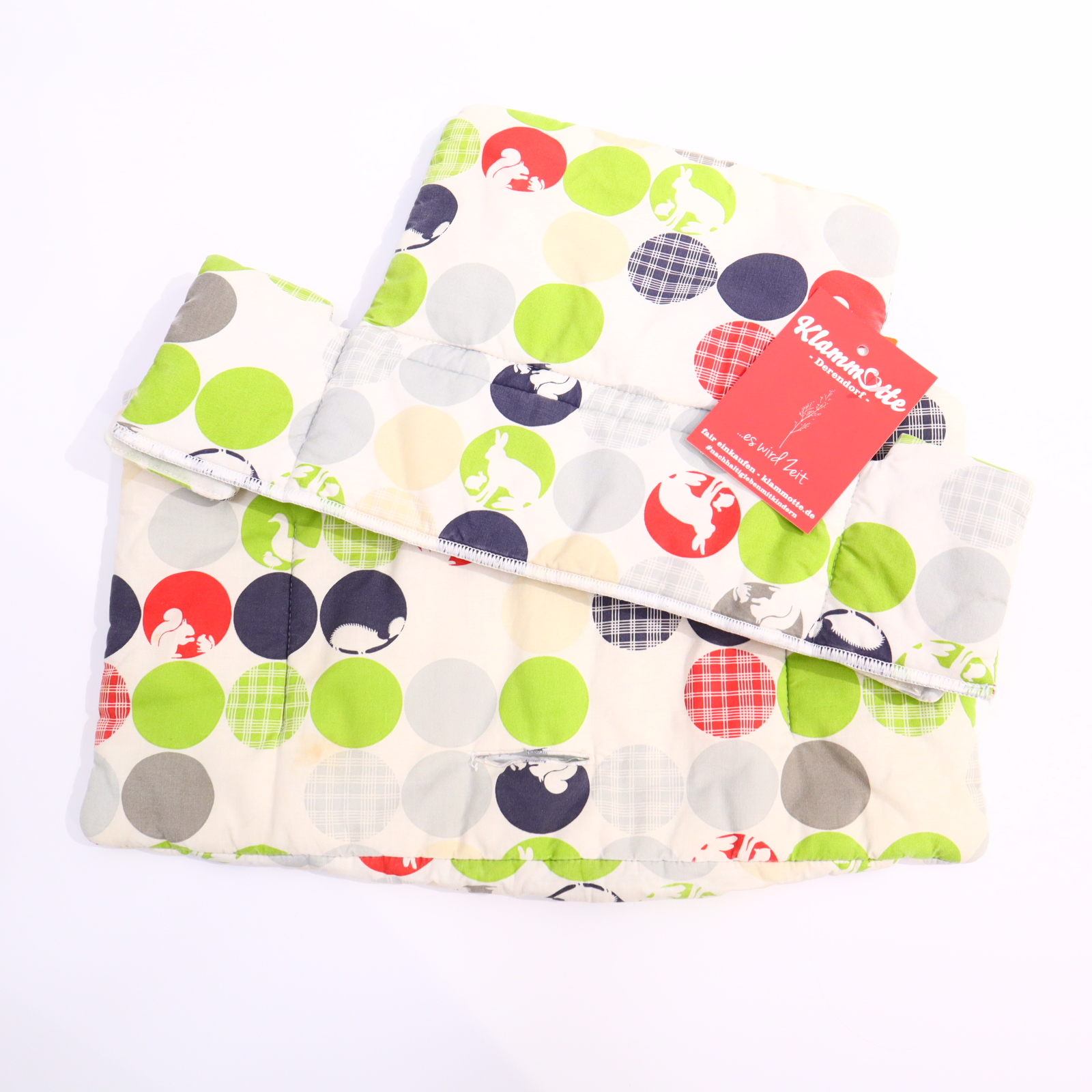 Hochstuhl STOKKE Tripp Trapp bunt/weiß Kunststoff Sitz- u. Rückenkissen kleiner blasser Fleck!