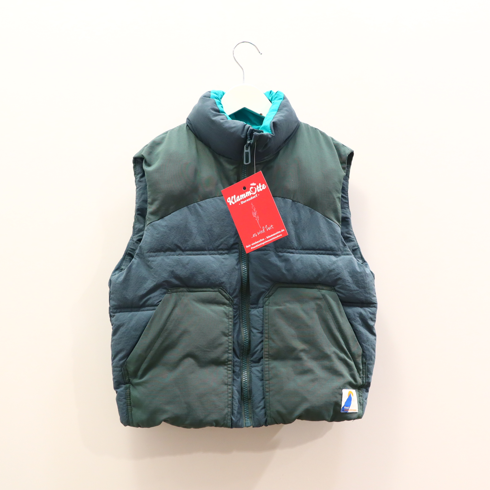 Jacke ZARA 116/122 grün Steppweste