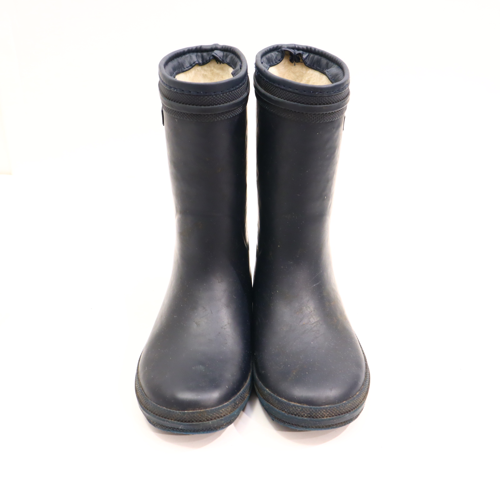 Gummistiefel Bundgaard 33 blau Naturkautschuk/Schurwolle gefüttert