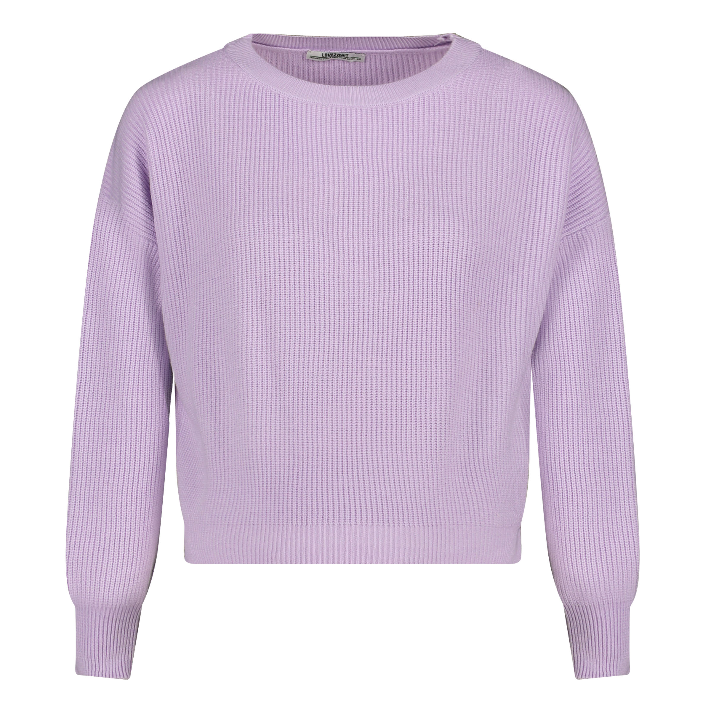 Pullover LOVE2WAIT Strickpullover S/M flieder Crop