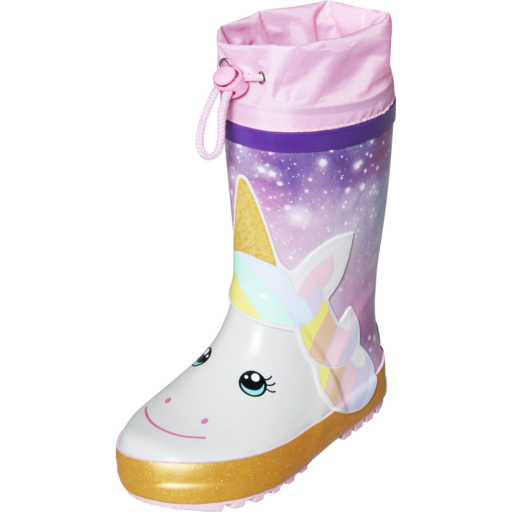 Playshoes Gummistiefel 188706 26 rosa/bunt Einhorn