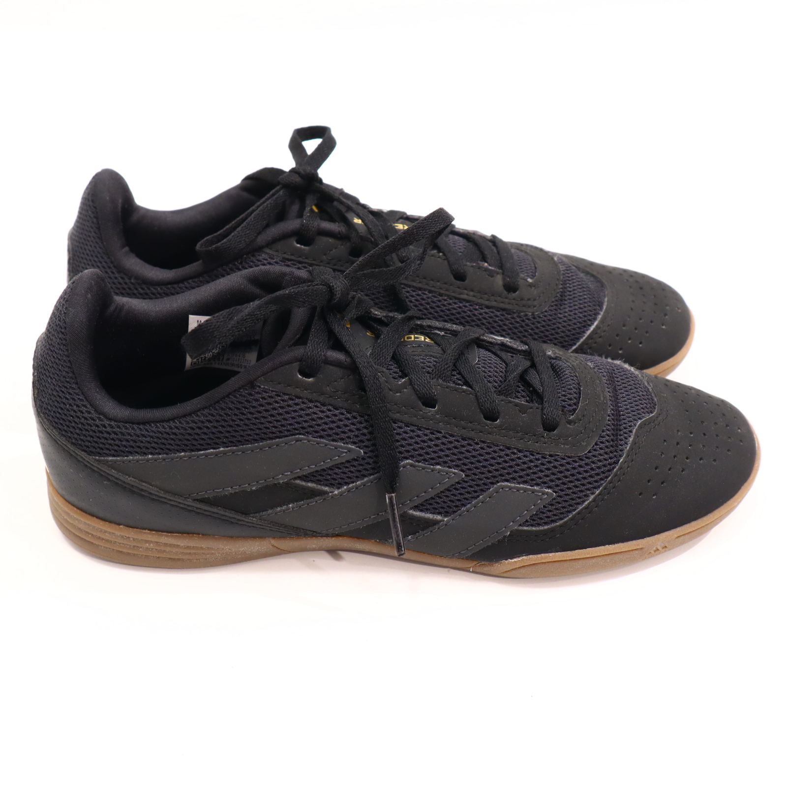 Sportschuh Adidas 38 Fußball/Hallenschuh schwarz Schnürrschuh Mesh