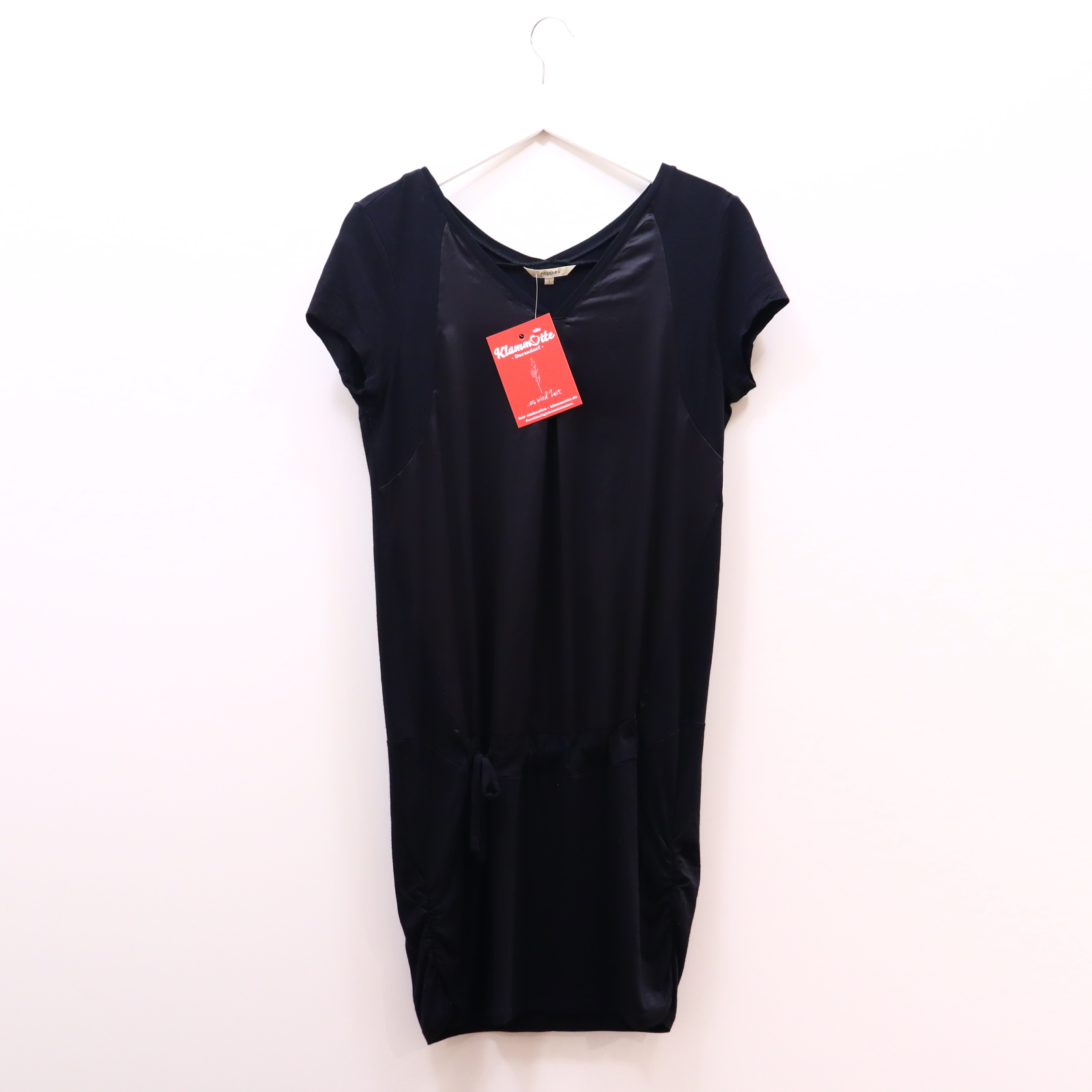 Kleider & Röcke noppies Cocktailkleid S/36 schwarz Elasthan/Viskose