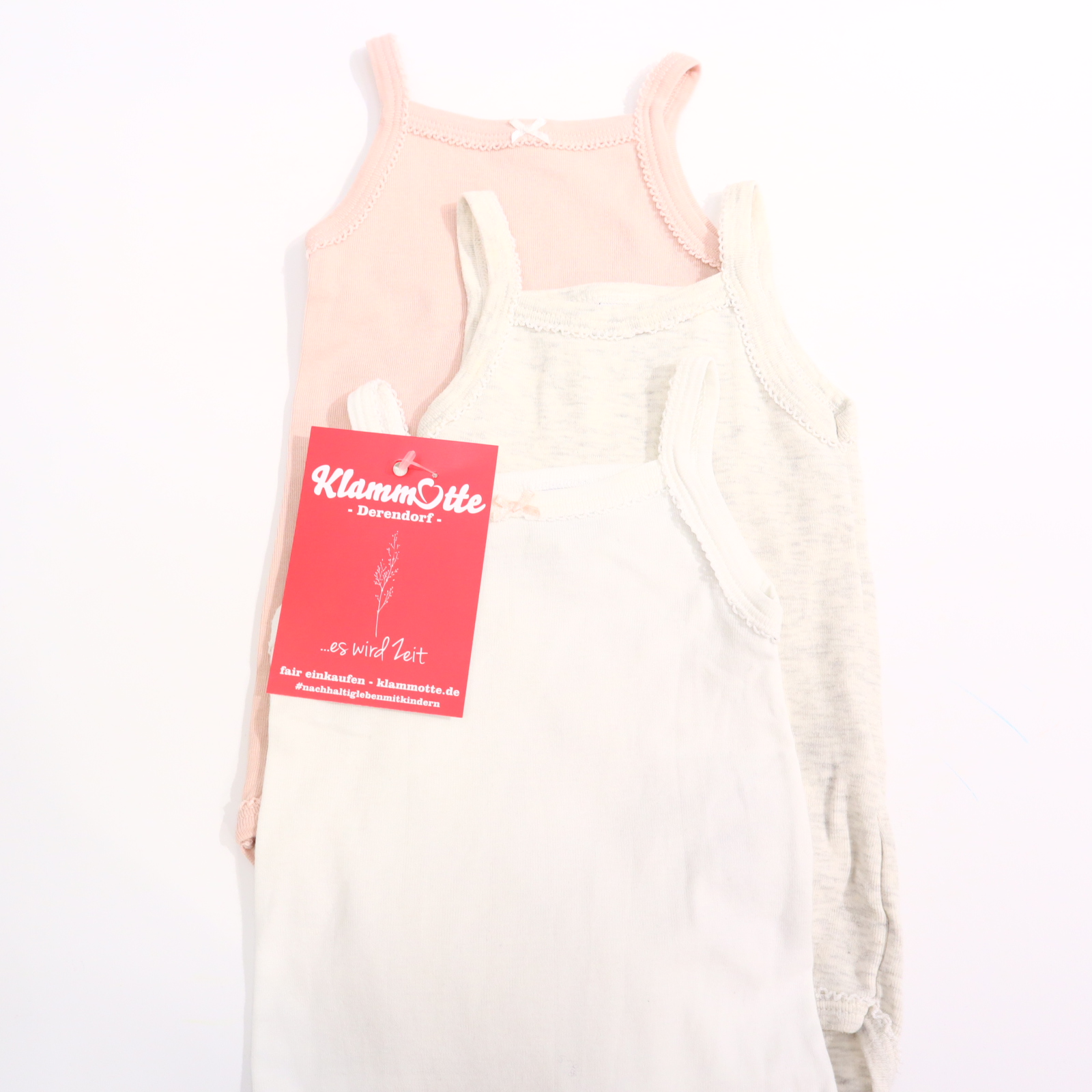 Body PETIT BATEAU 74 grau/rosa/weiß Träger/3er Set melange Baumwolle