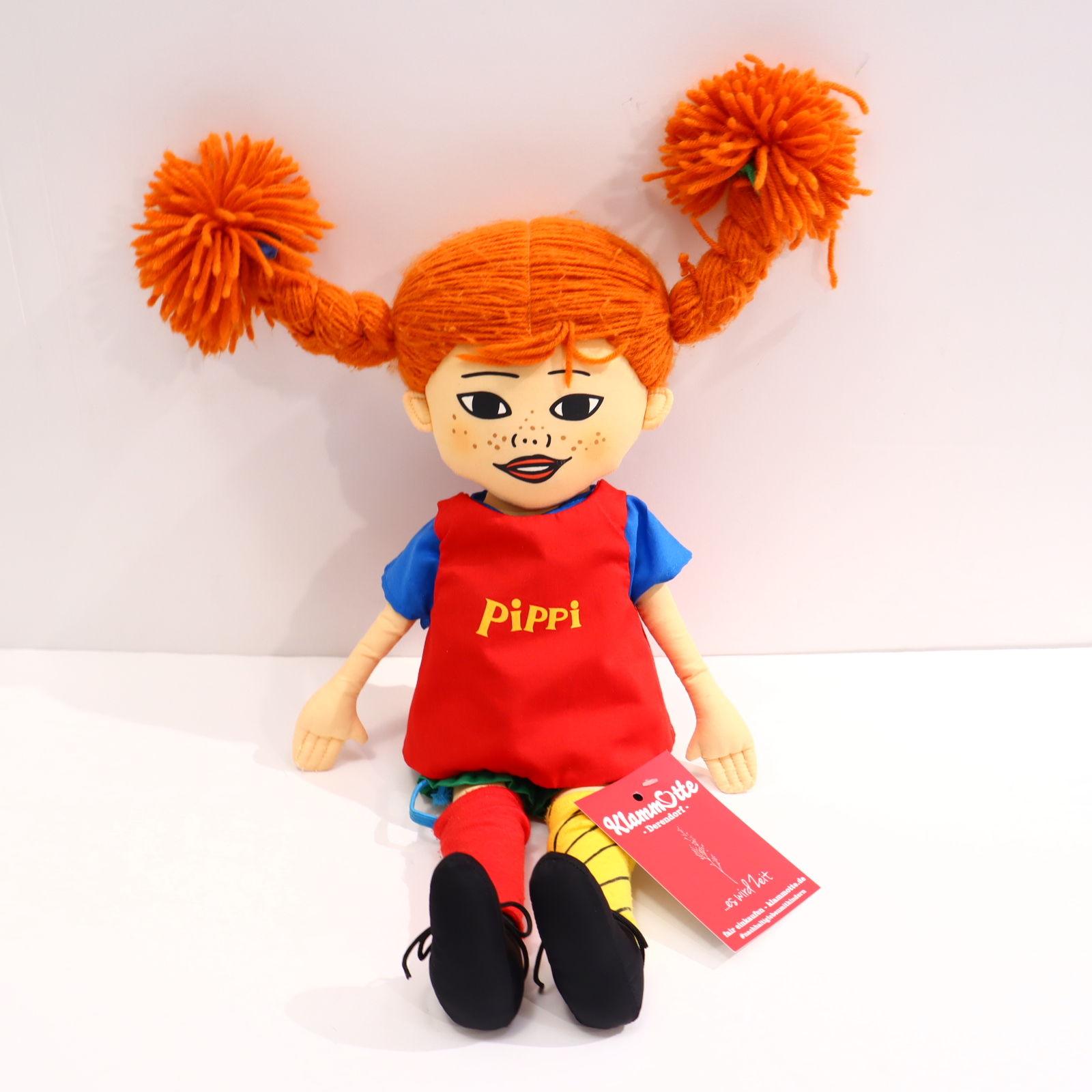 Puppe Stoffpuppe SOFTTOYS 40 cm Pippi