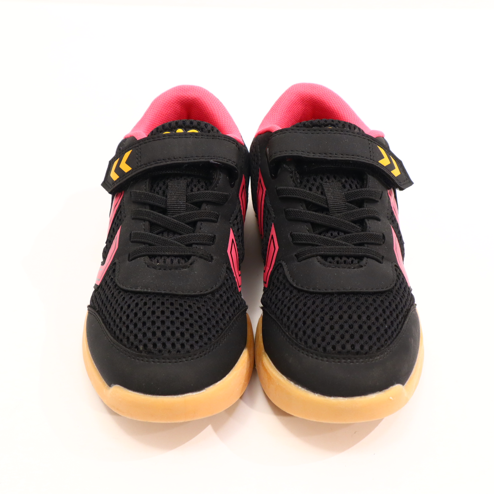 Sportschuh hummel 34 Hallenschuh pink/schwarz Klett Mesh sehr gut