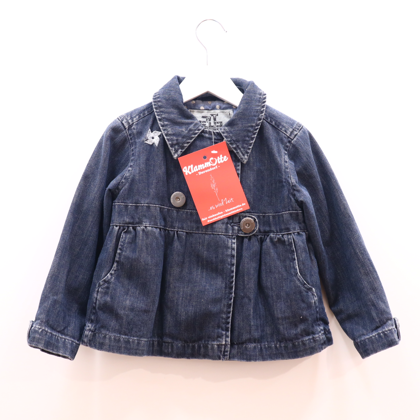 Jacke TUMBLE 'N DRY Jeansjacke 98 blau