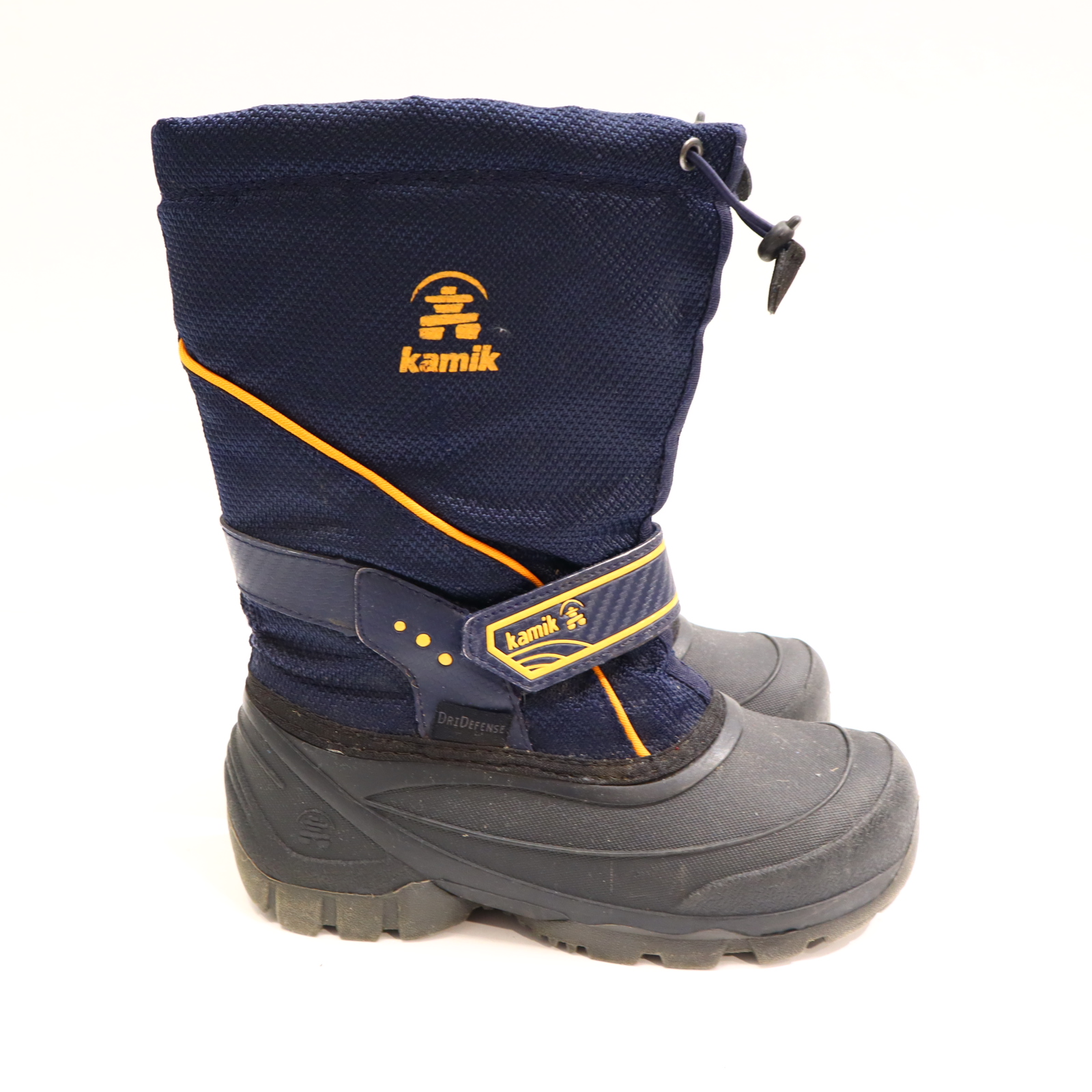 Stiefel kamik 35 blau/schwarz DRIDEFENSE Snowboot Herbst/Winter leichter gleichmäßiger Sohlenabrieb