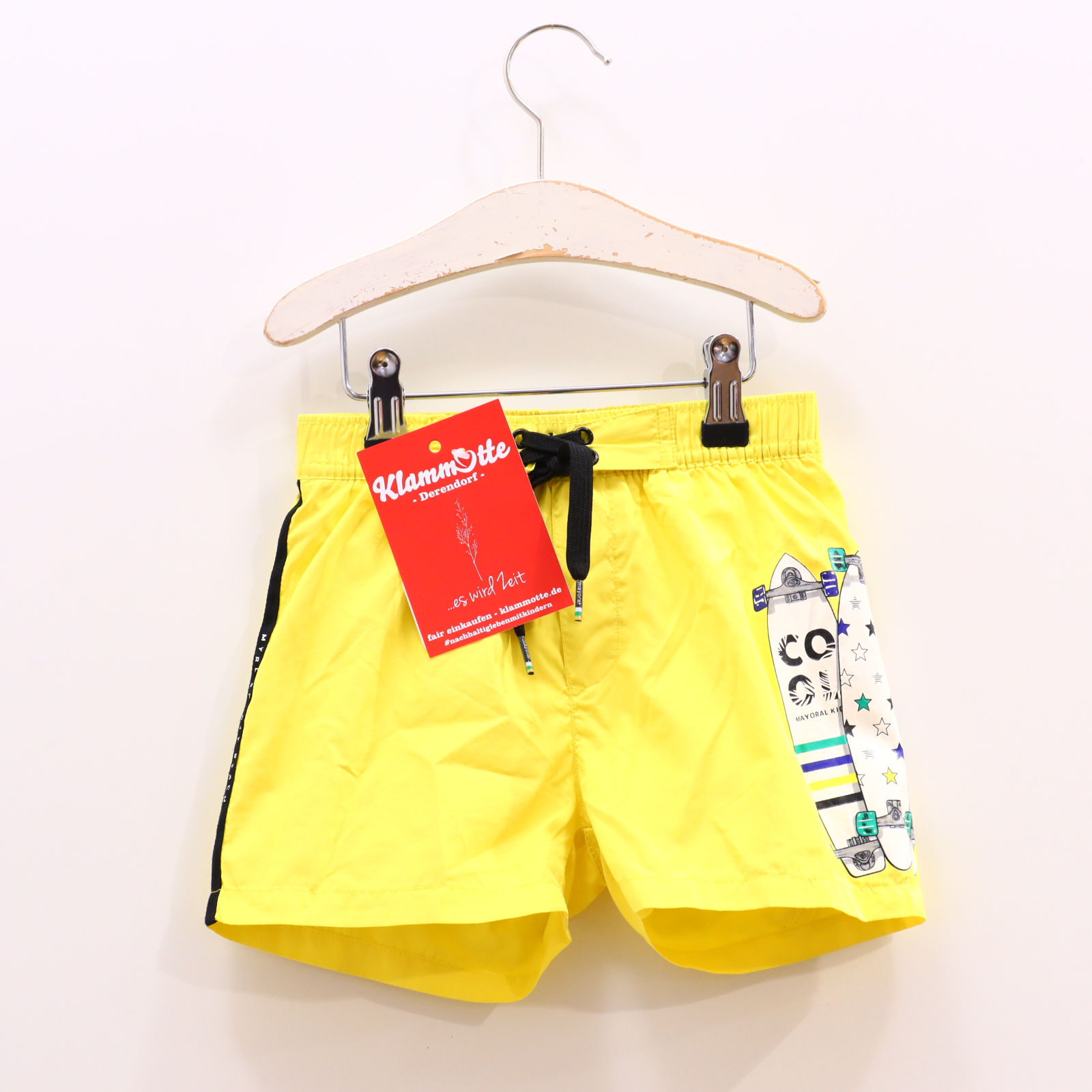 Bademode mayoral 110 gelb Print Badeshorts