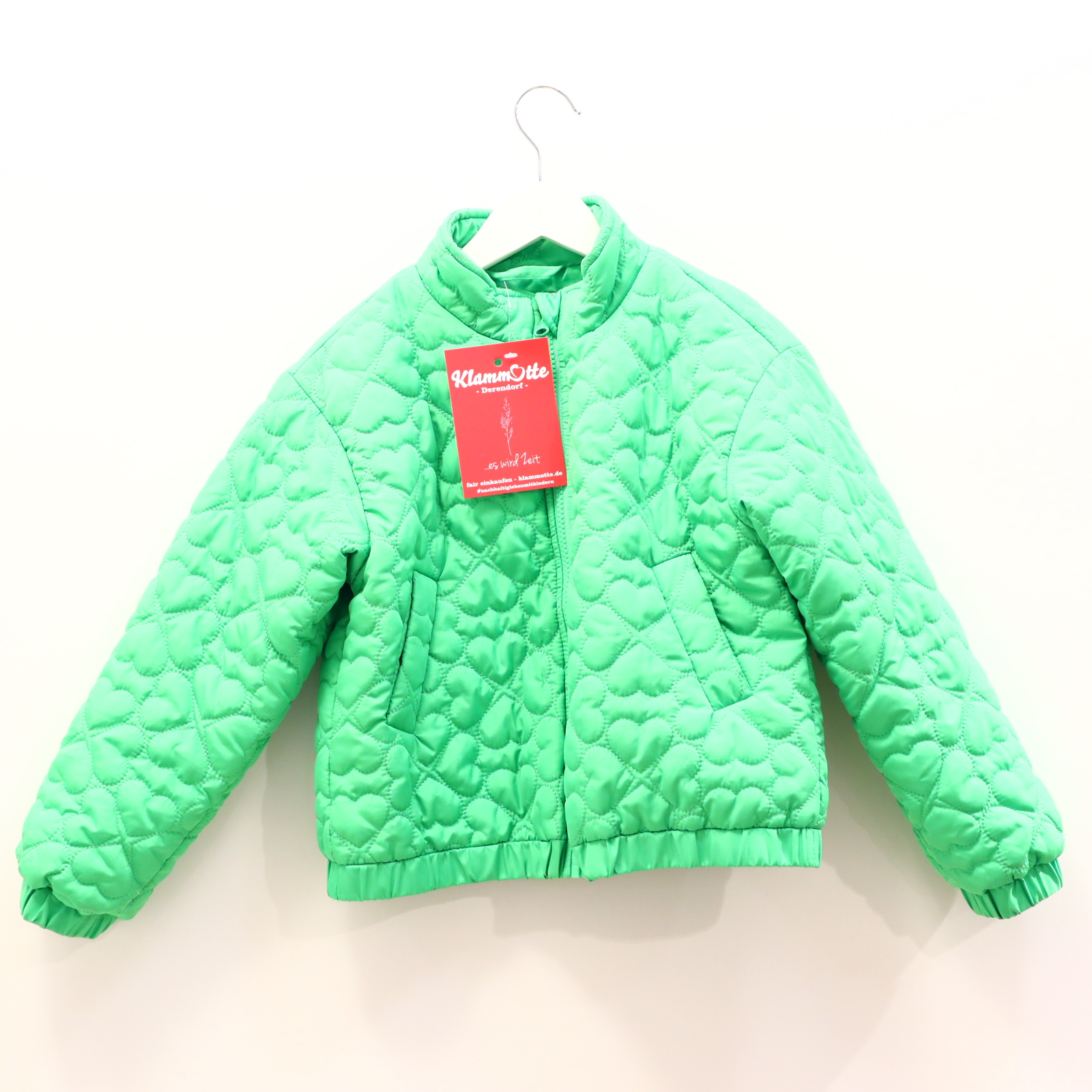Jacke PIECES Steppjacke 122 grün Übergang/Herbst