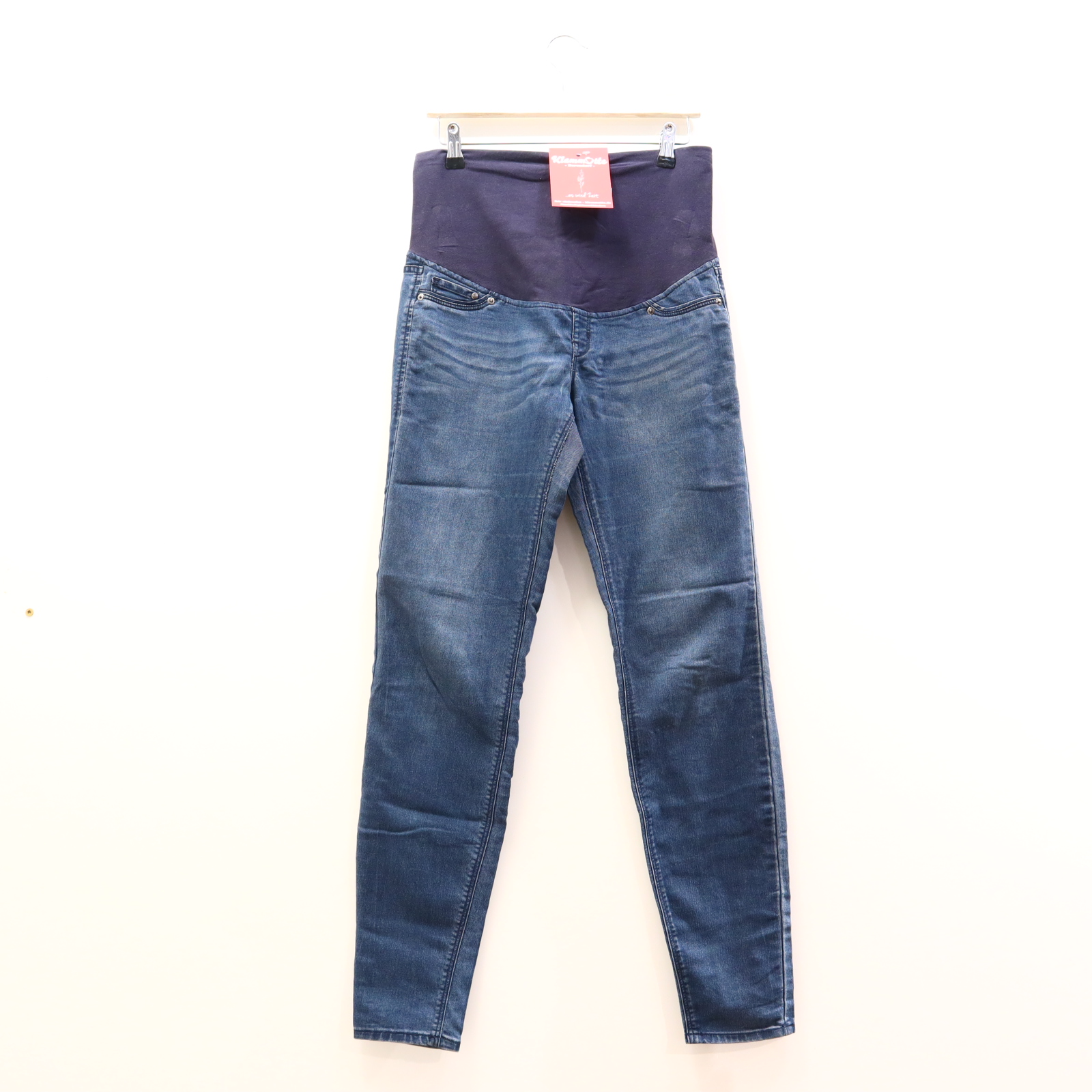 Hose H&M 36 Jeans Super Skinny blau denim High rib