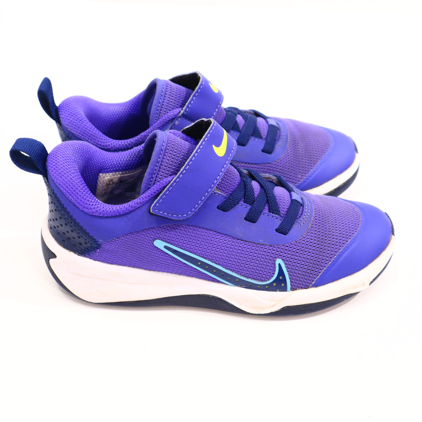 Sportschuh NIKE 30 Hallenschuh lila Klett Mesh