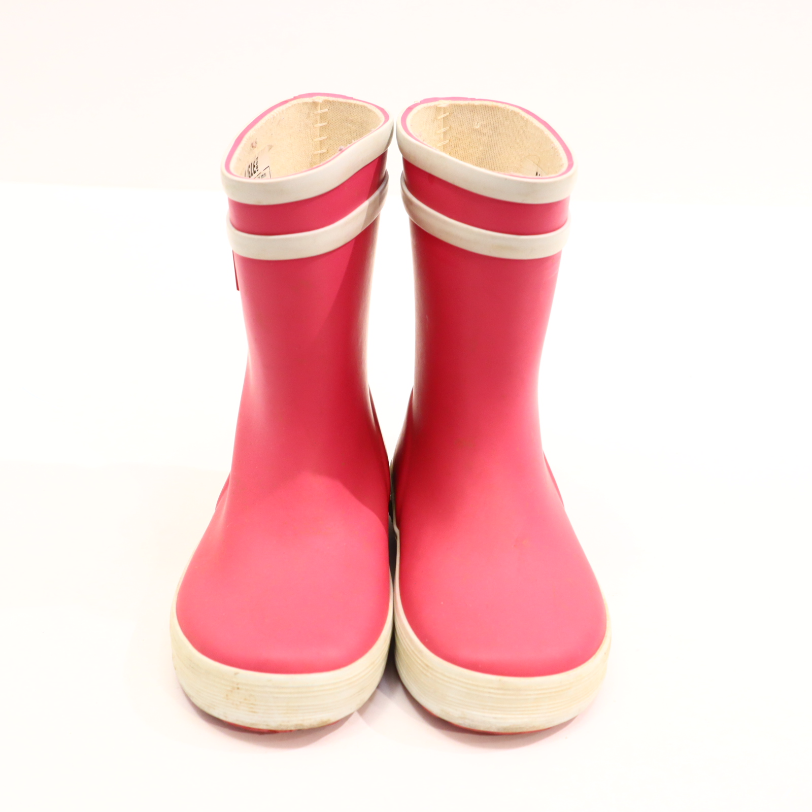 Gummistiefel AIGLE 23 rosa Naturkautschuk