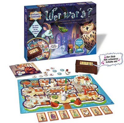 Spiele Brettspiel Ravensburger Wer war`s? Kinderspiel des Jahres (Schatz)Ring fehlt (leicht ersetzbar)