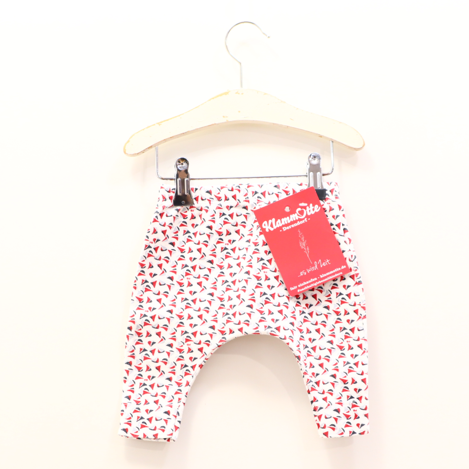Hosen & Strampler PETIT BATEAU 62 blau/rot/weiß Logo Jogger Baumwolle/Sweat Gummibandzug