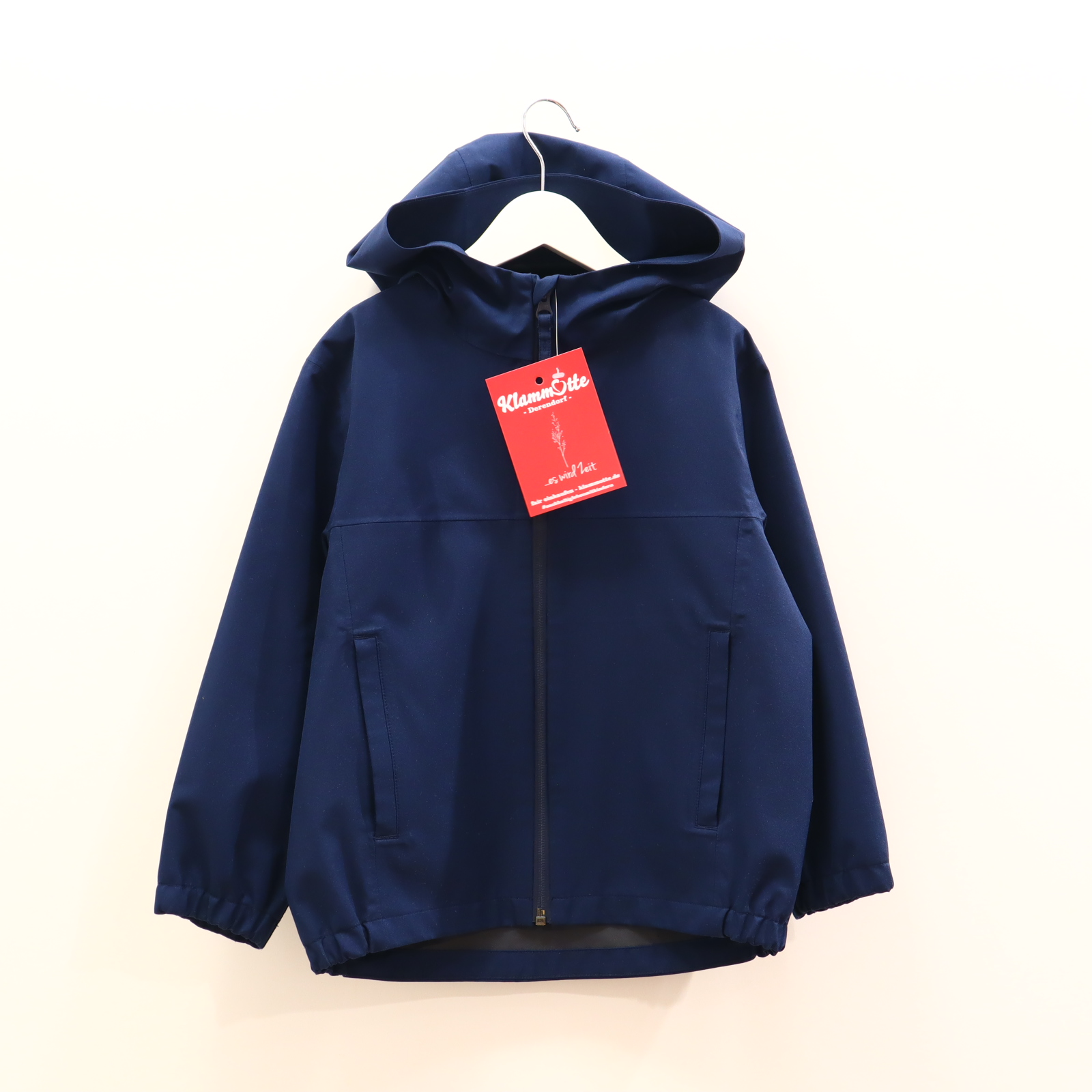Jacke UNIQLO 110/116 blau Regenjacke/Windjacke