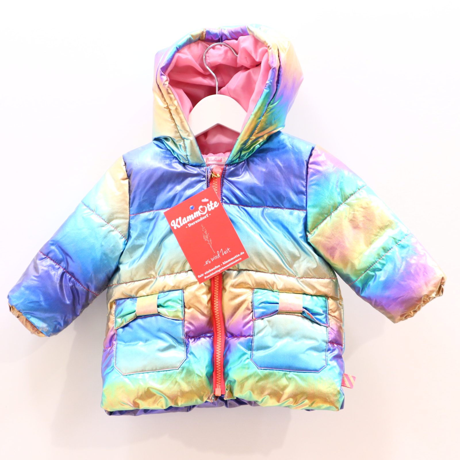 Jacken & Overalls Billieblush Steppjacke 74 bunt/perlmut glänzend Herbst/Winter