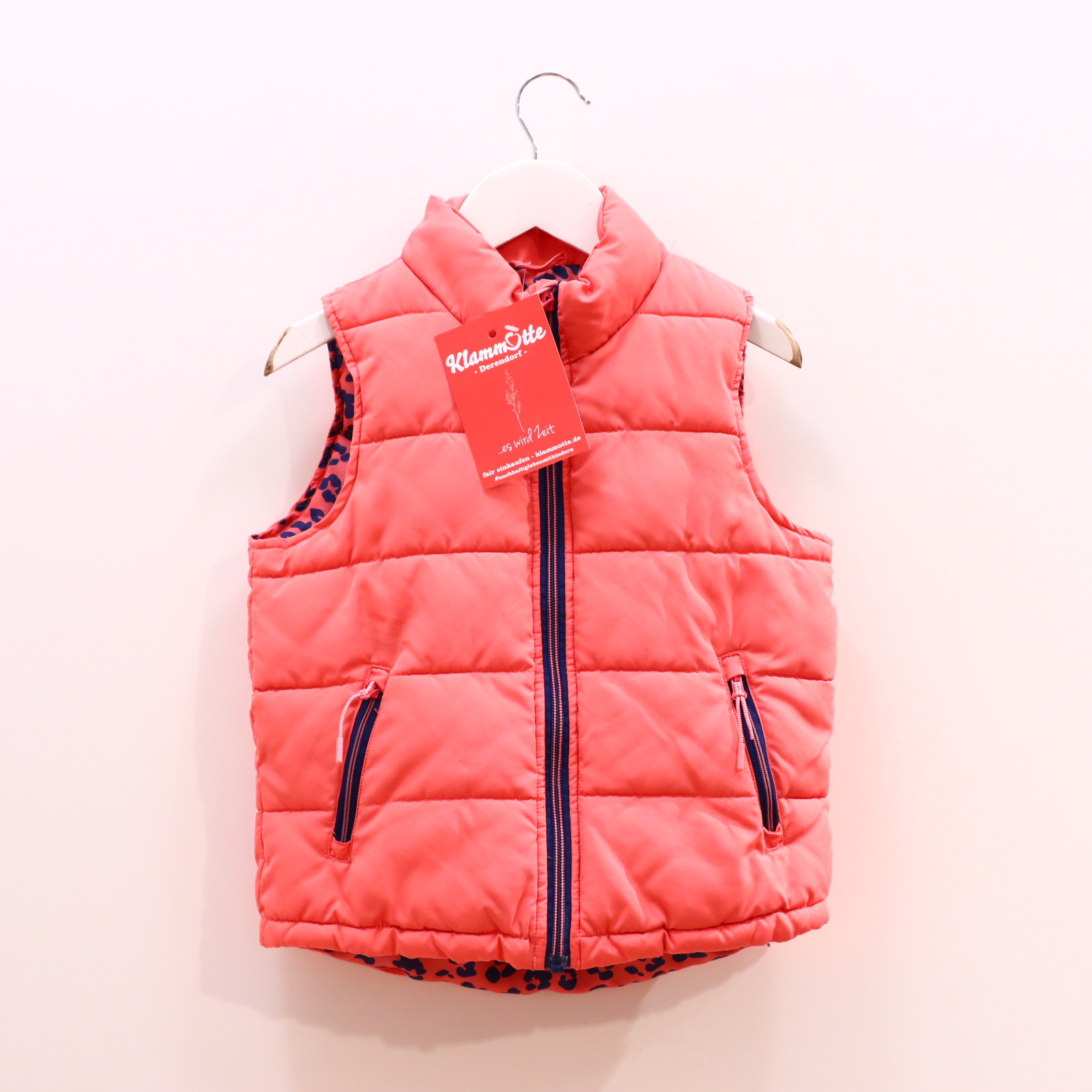 Jacke TCM Steppweste 122/128 apricot