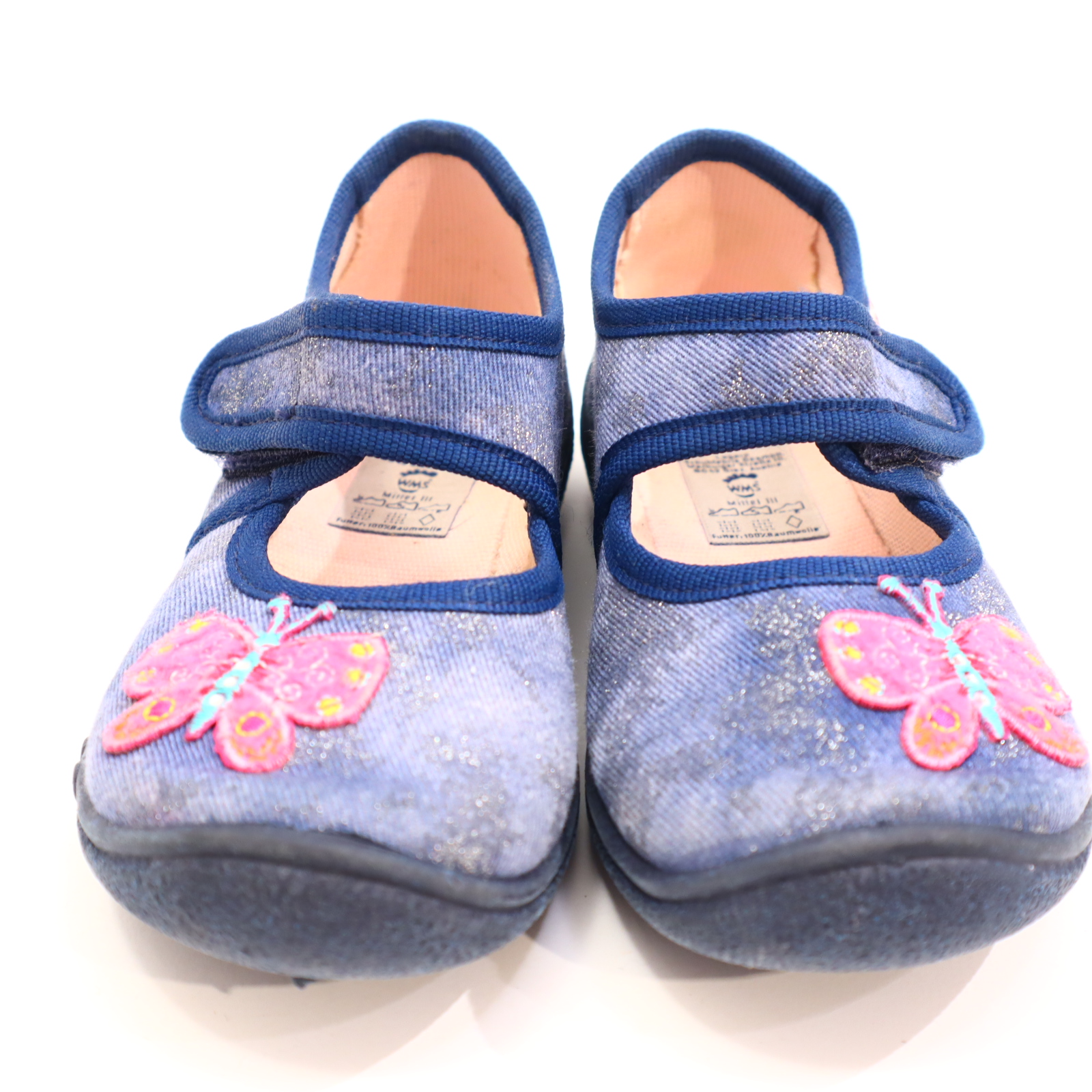 Hausschuhe/Wasserschuhe SuperFit 23 blau Ballerina/Pantoffel Mittel