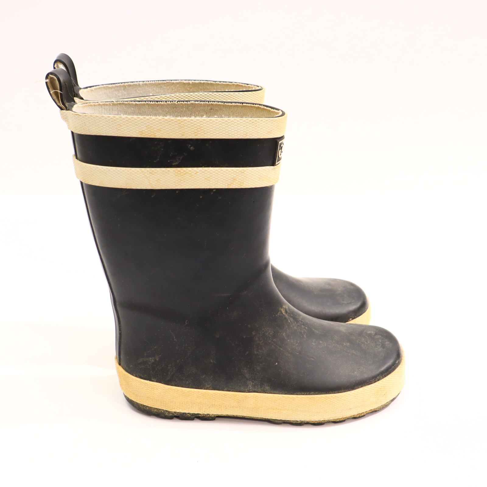 Gummistiefel ZIGZAG 28 blau Naturkautschuk