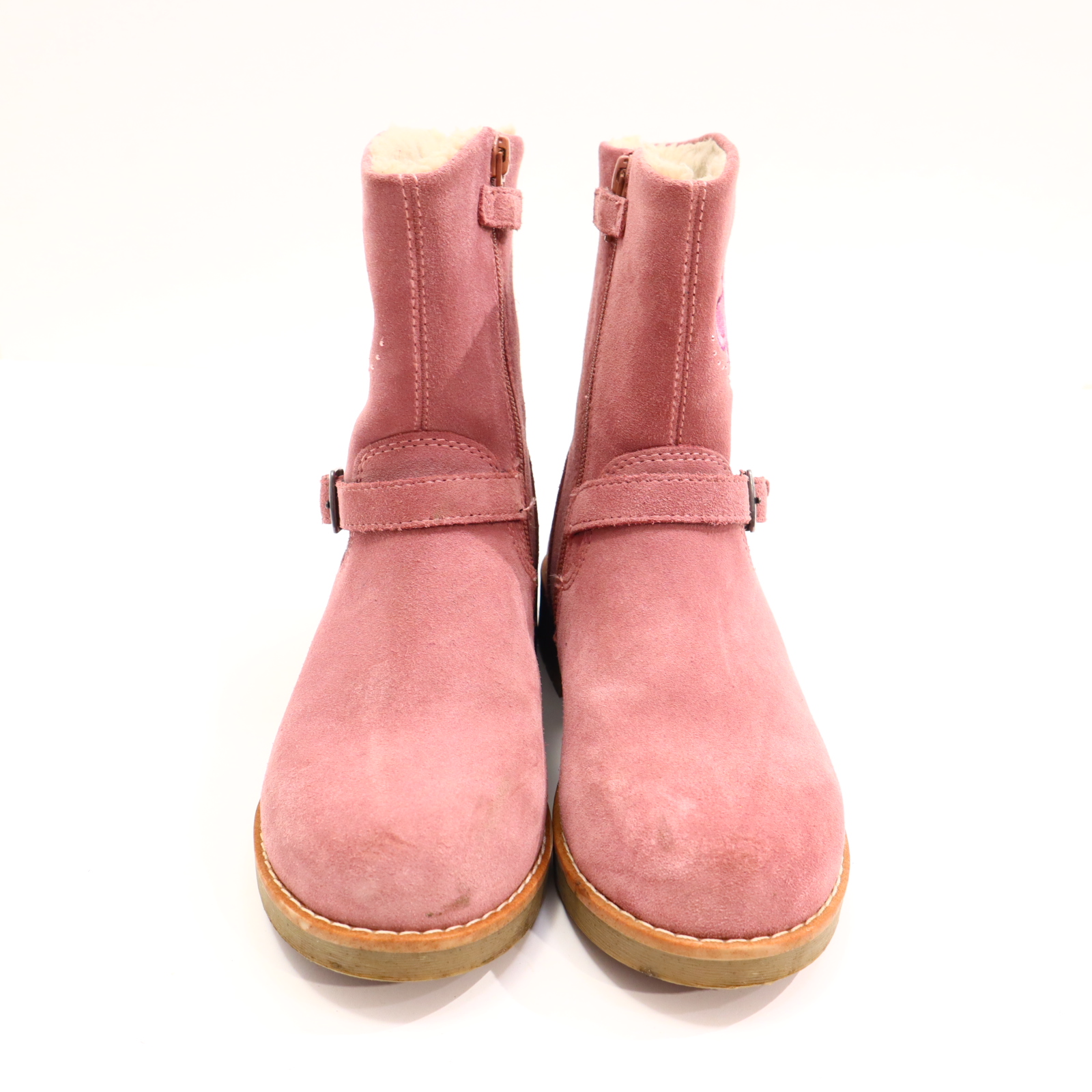 Stiefel Lurchi 35 rosa Leder/TEX Boot/Stieffeletten M Herbst/Winter gefüttert sehr gut/kaum Ablaufspuren