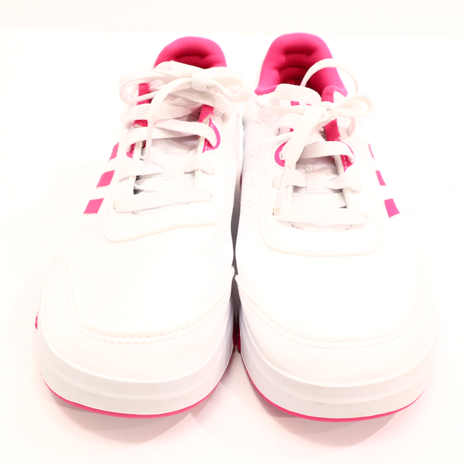 Sportschuh Adidas 37.5 Hallenschuh pink/weiß Schnürrschuh neuwertig!