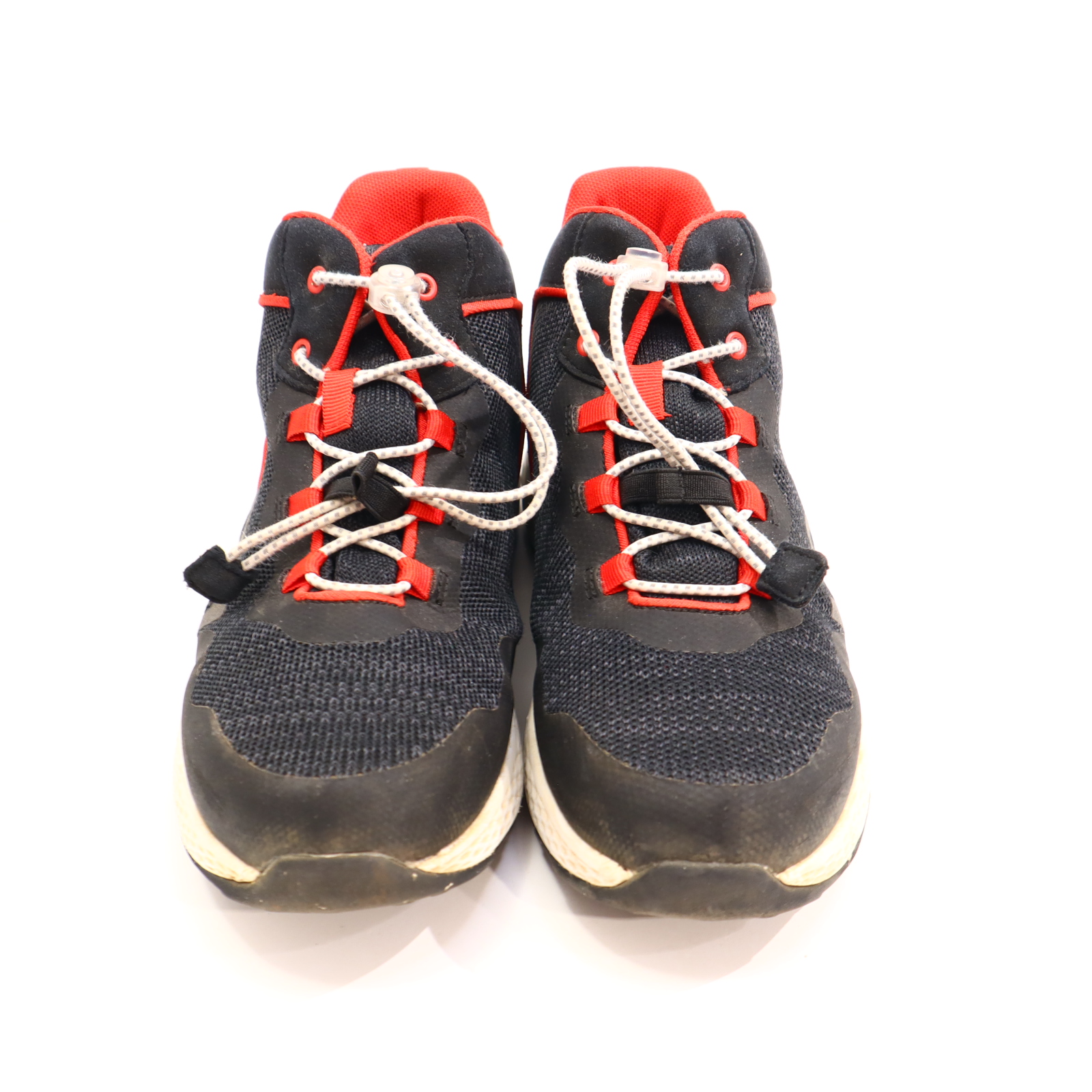 Halbschuhe reima Edistys Sneaker 39 rot/schwarz Mesh/REIMA TEC leichte gleichmäßige Ablaufspuren