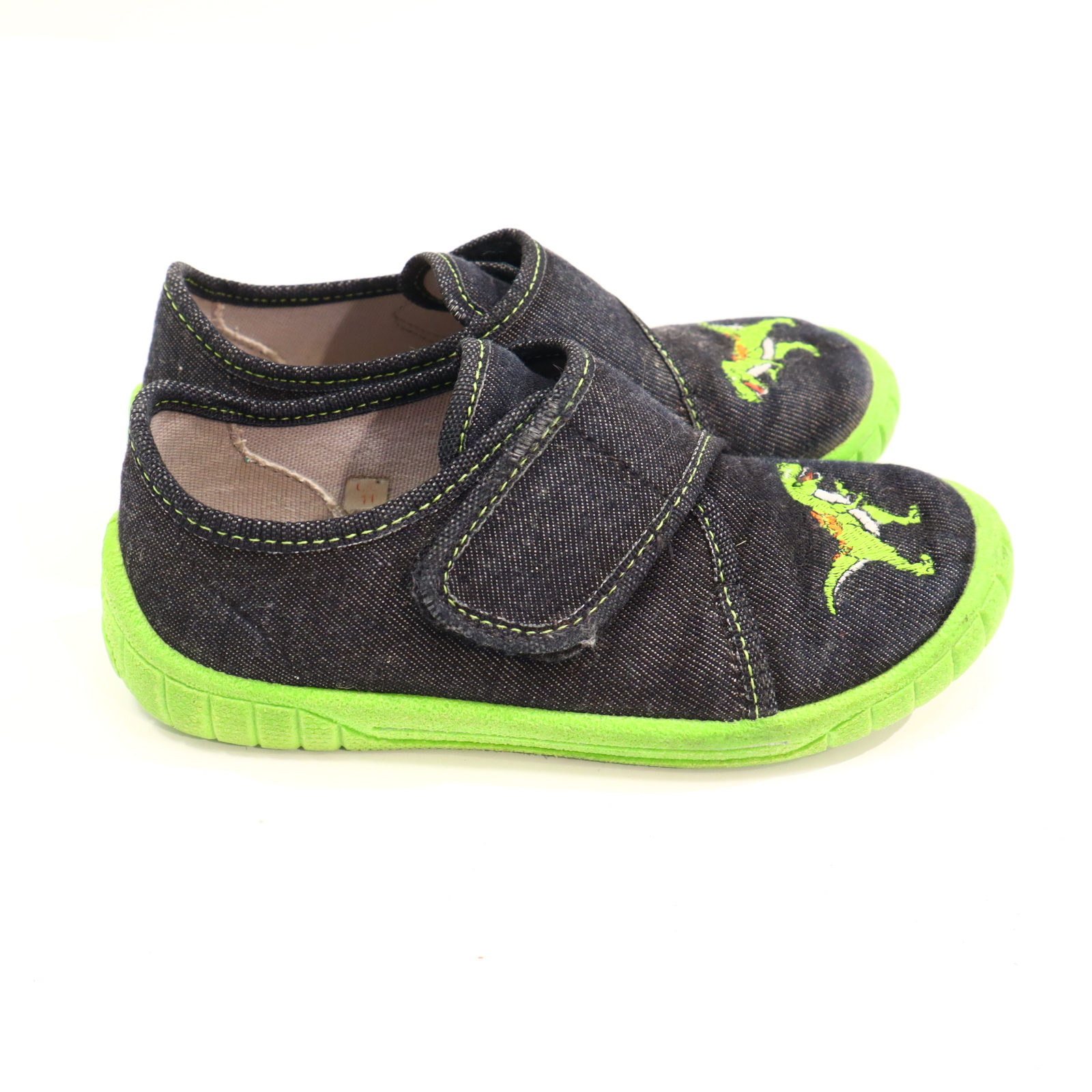 Hausschuhe/Wasserschuhe SuperFit 29 blau/grün Klett/Pantoffel