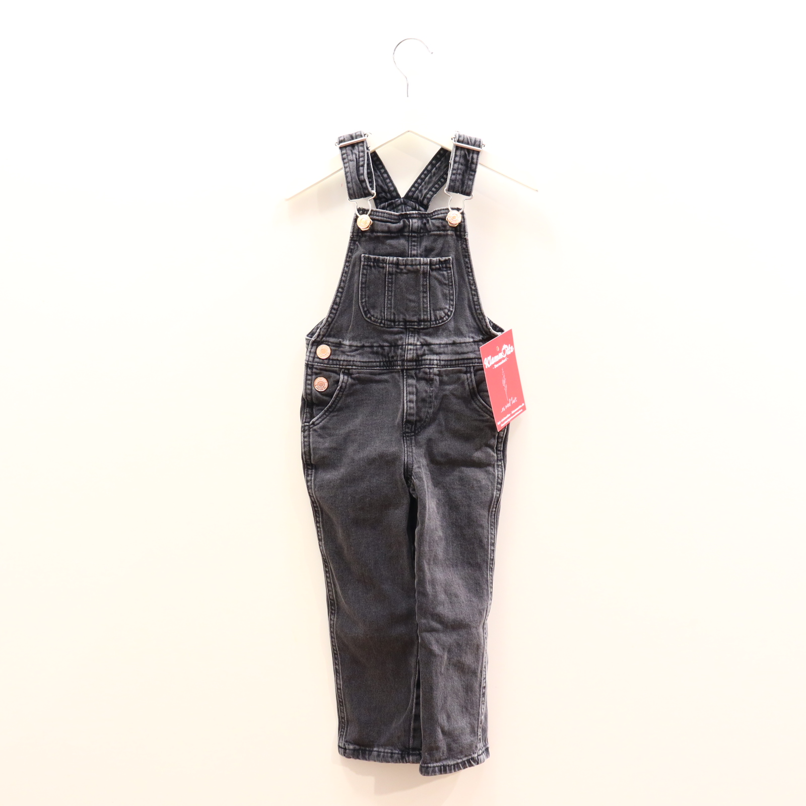 Hose H&M 98 Jeans/Latz anthrazit Denim