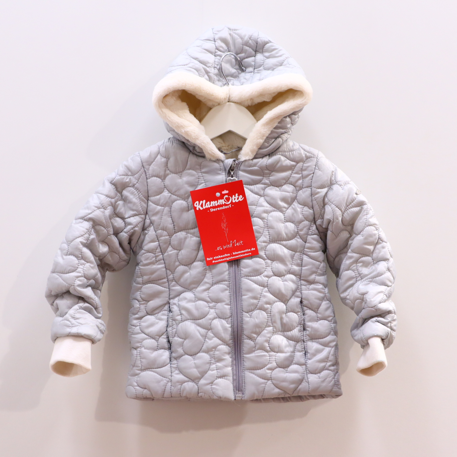 Jacken & Overalls KANZ Steppjacke 80 grau Flauschfutter Herbst/Winter