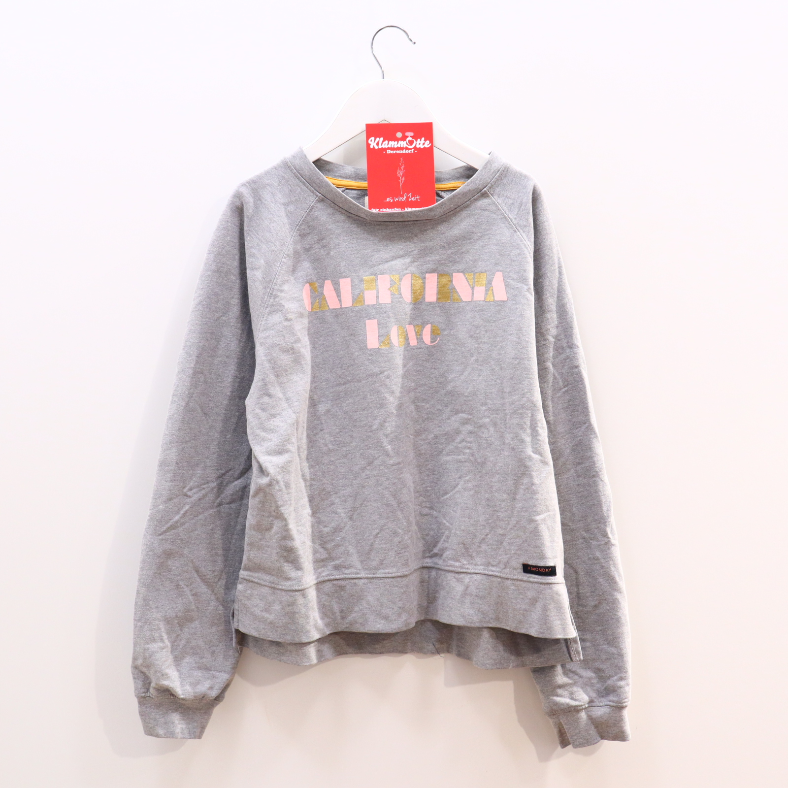 Oberteil A MONDAY in Copenhagen 164 grau melange/Print