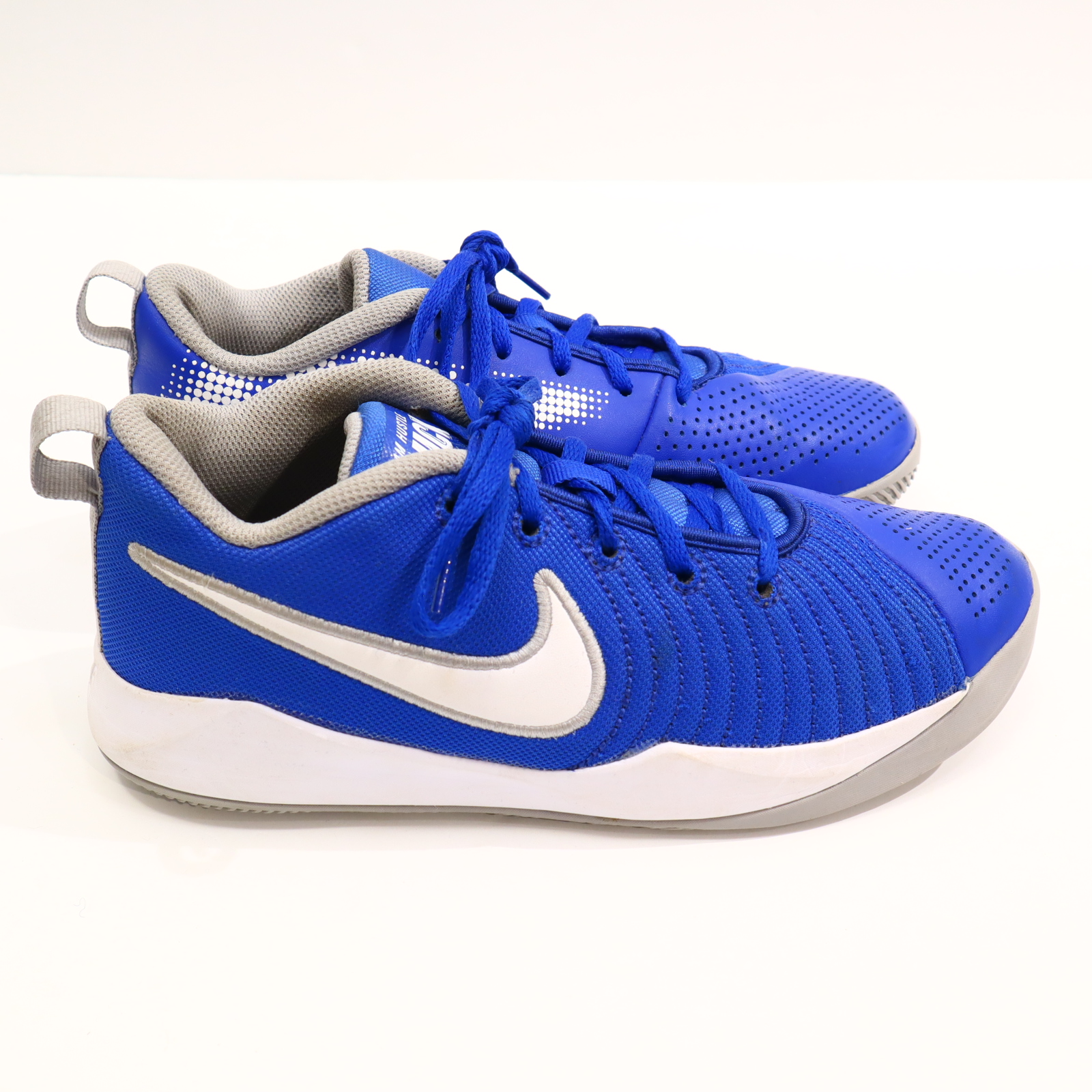 Sportschuh NIKE 39 Hallenschuh bordeaux/weiß Schnürrschuh Mesh gut