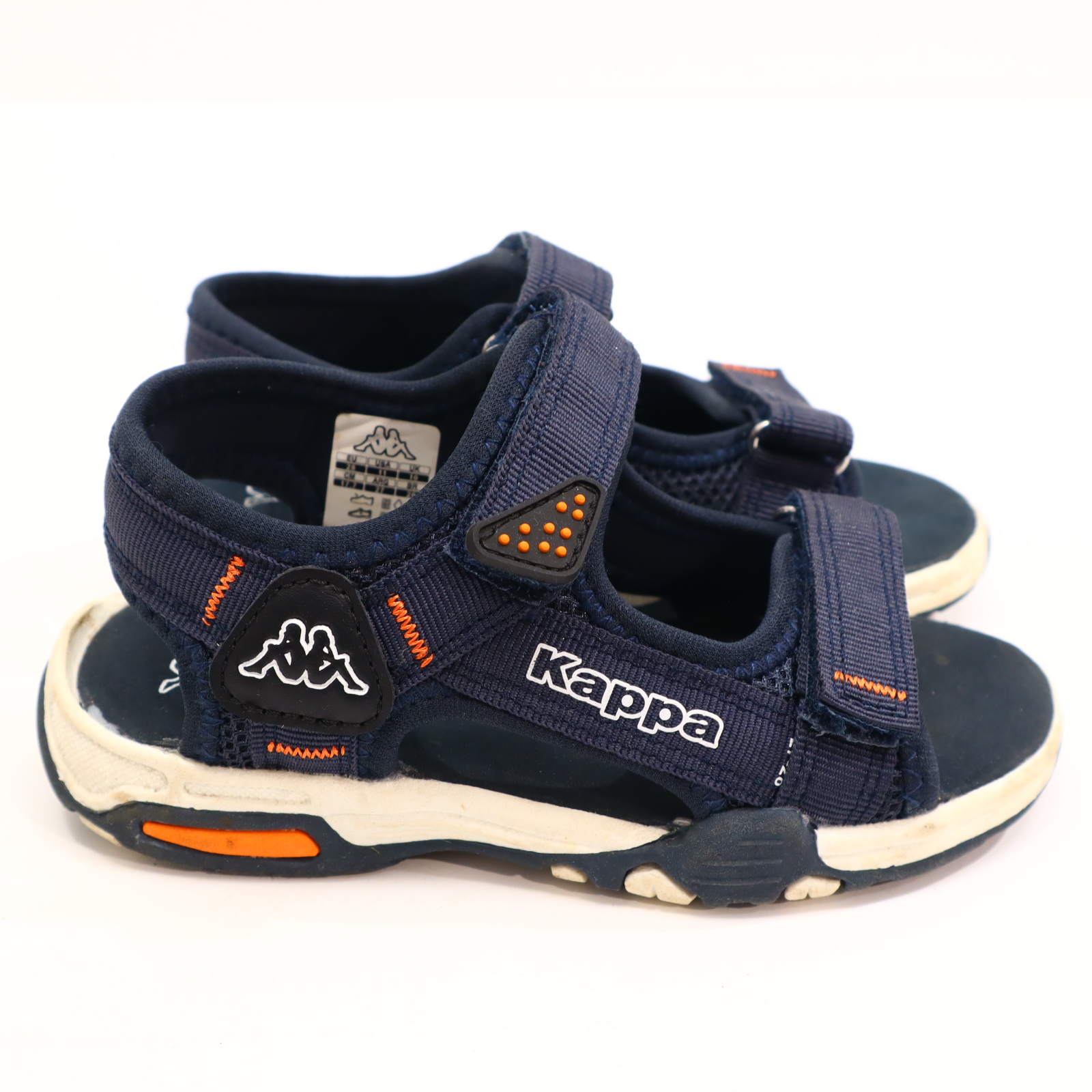 Sandalen Kappa 28 blau Mesh leichte Gebrauchsspuren an den Kappen