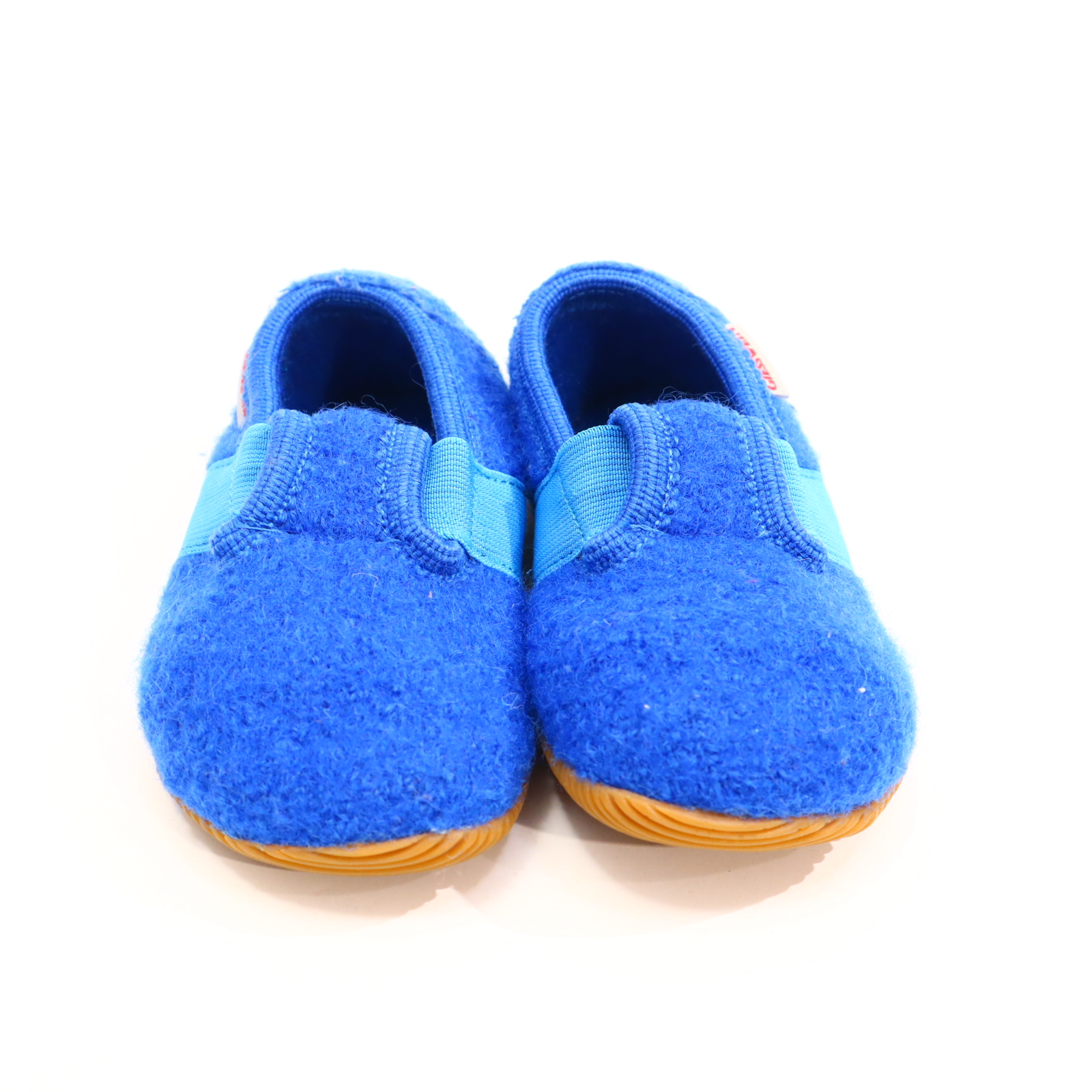 Hausschuhe/Wasserschuhe GIESSWEIN 23 blau Slipper Filz/Wolle