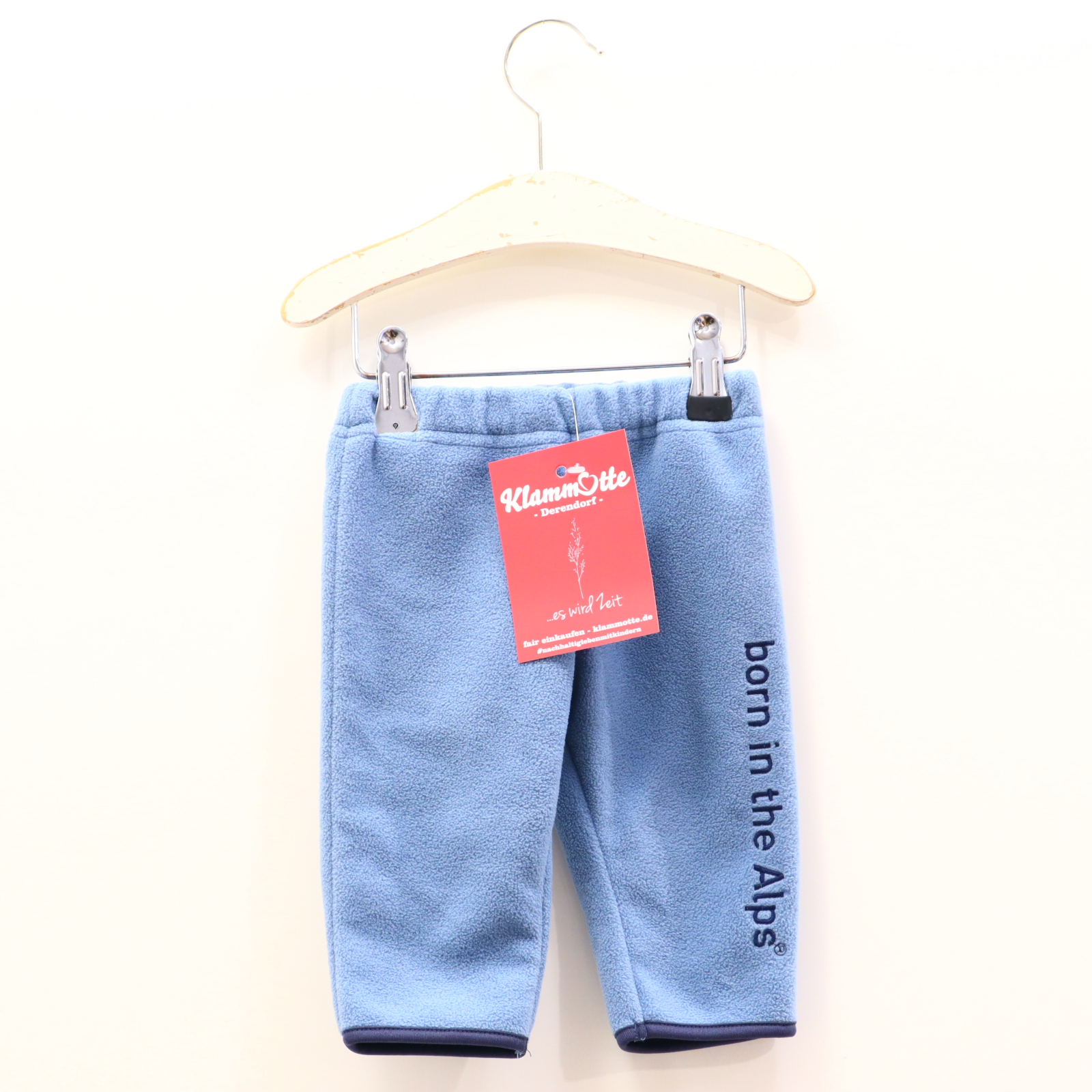 Hosen & Strampler 1803 68 blau Stickerei Jogger Polyester Gummibandzug