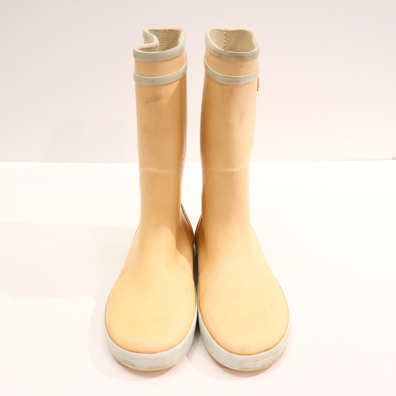 Gummistiefel AIGLE 33 creme Naturkautschuk