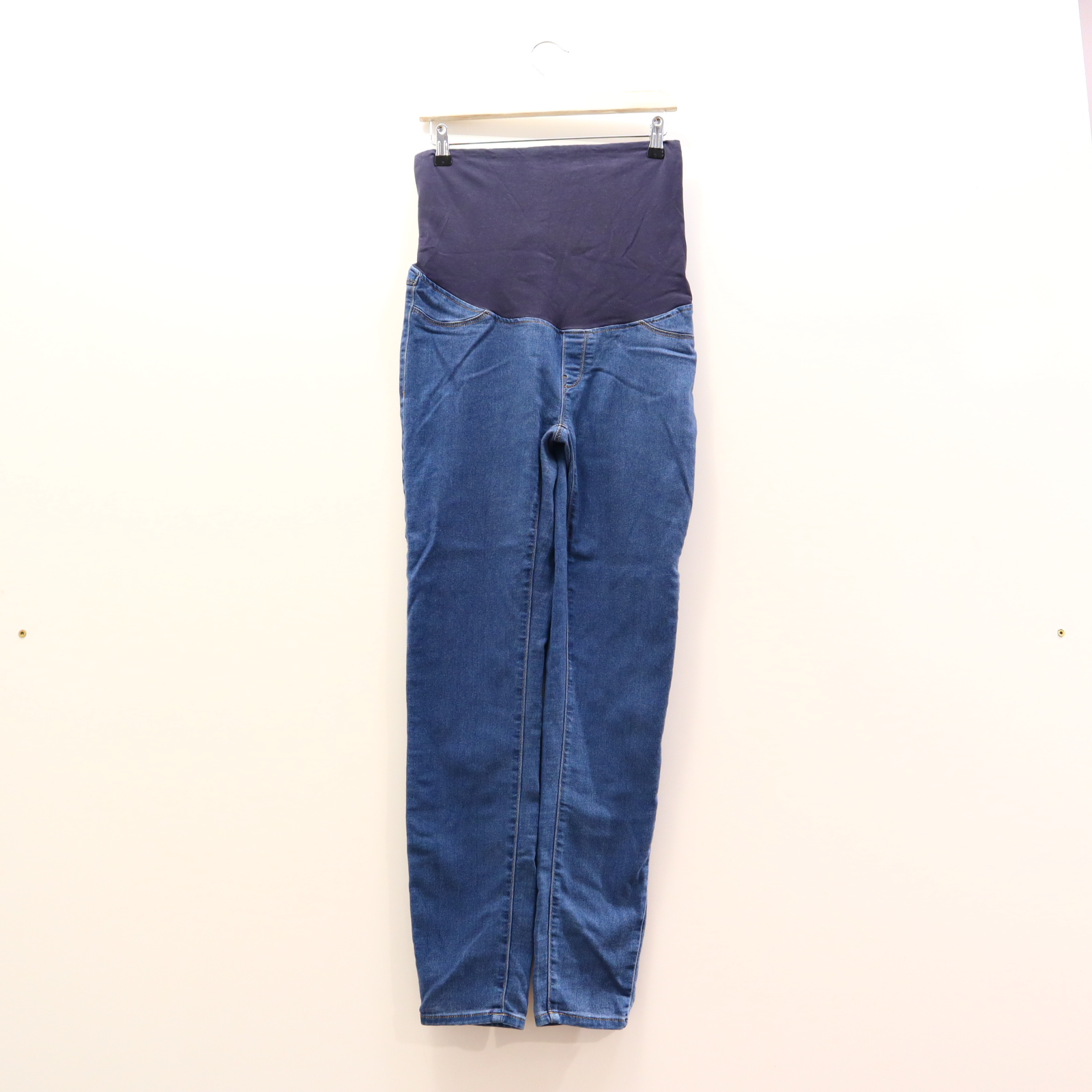 Hose ONLY M/38/40 Jeggings W32 Skinny blau denim High rib