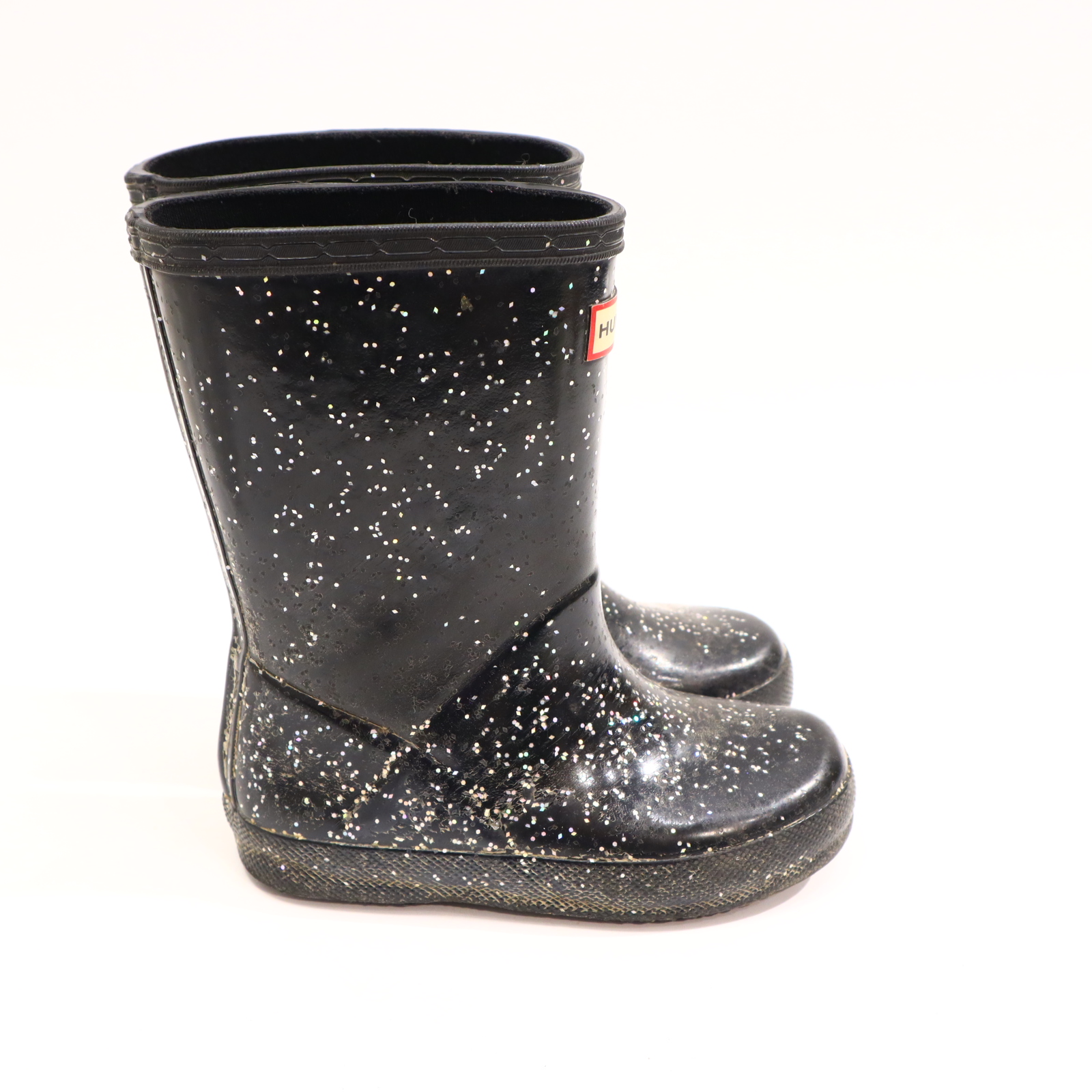 Gummistiefel HUNTER 25 schwarz Glitzer