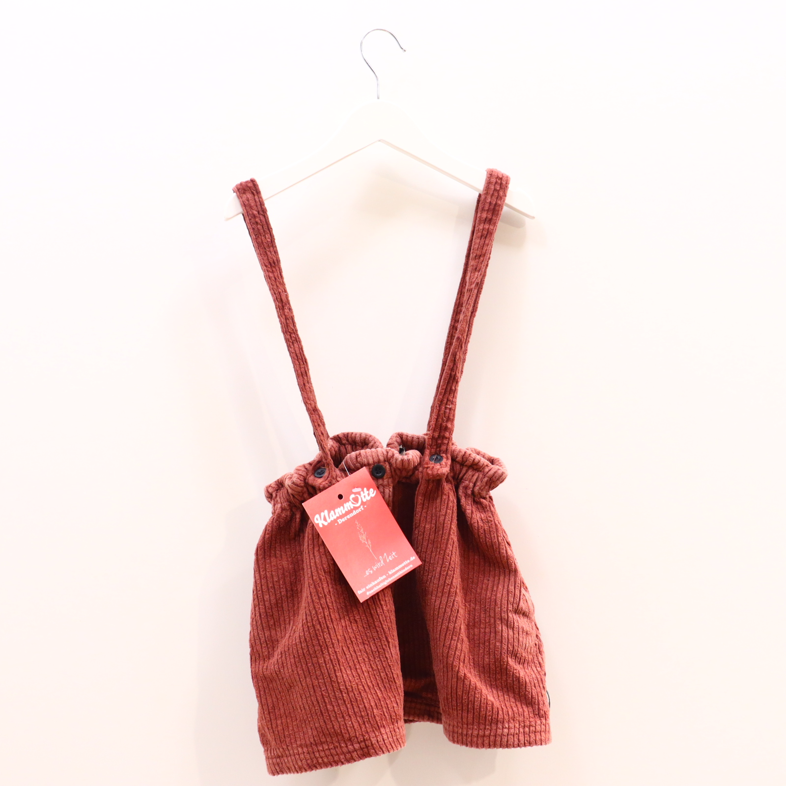 Kleider & Röcke SPROET & SPROUT Cordkleid/Trägerkleid 110 kakao Baumwolle