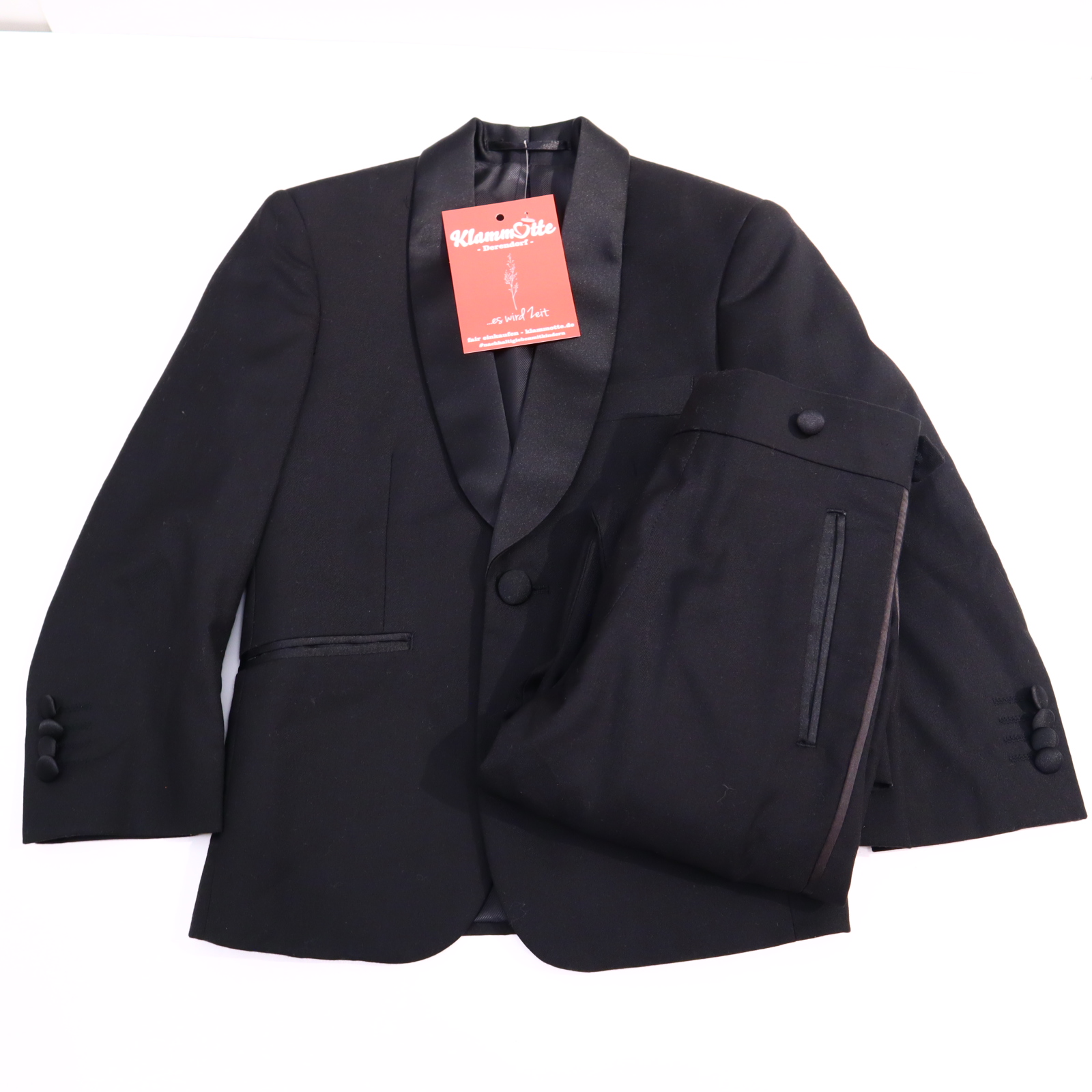 Oberteil dobell Gr. 110 Anzug/2-teiler schwarz