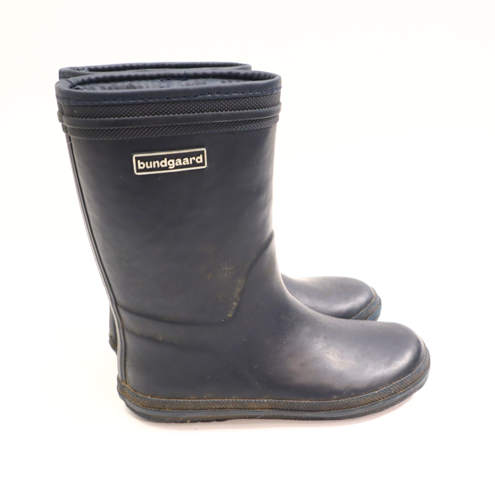 Gummistiefel Bundgaard 33 blau Naturkautschuk/Schurwolle gefüttert