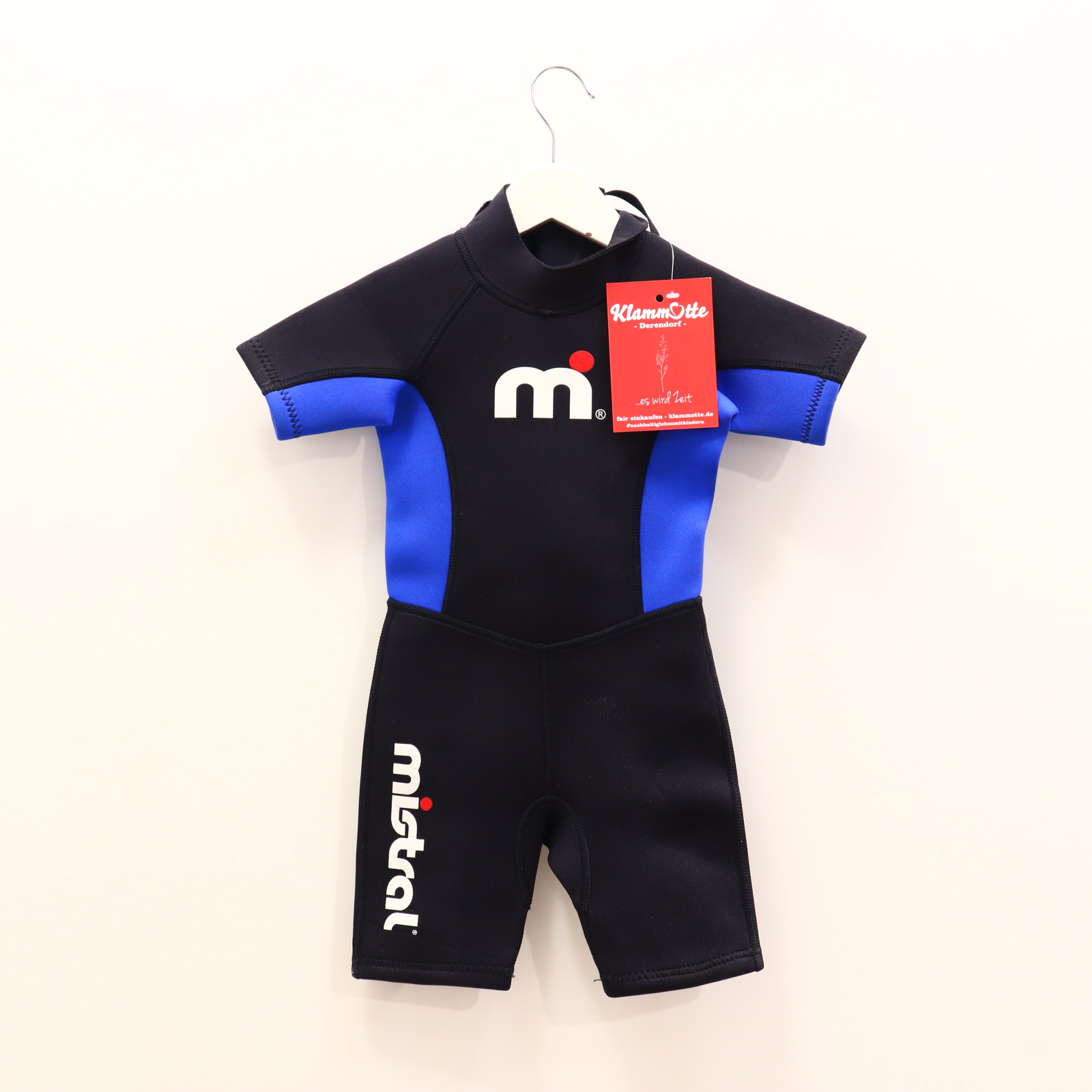 Bademode mistral 104 blau/schwarz Print/Logo Neoprenanzug