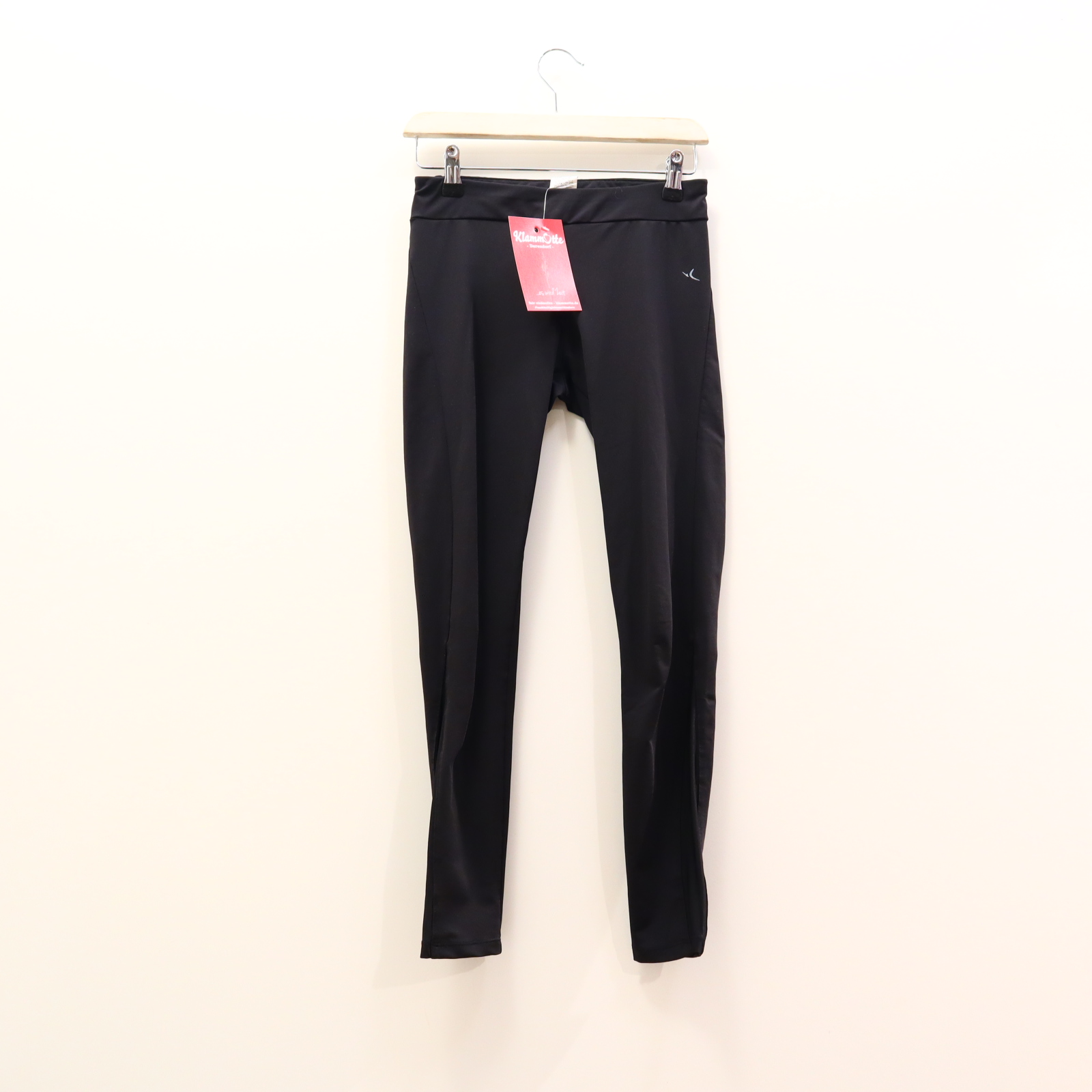 Hose DECATHLON Sporttights 158/164 schwarz Strass Elasthan/Polyester Gummibandzug