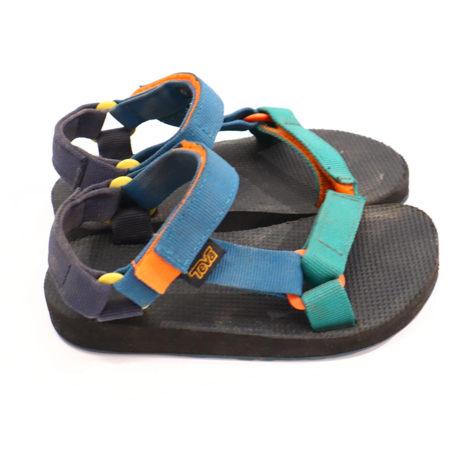 Sandalen Teva 29 grün/orange/petrol leichte gleichmäßige Ablaufspuren waschbar