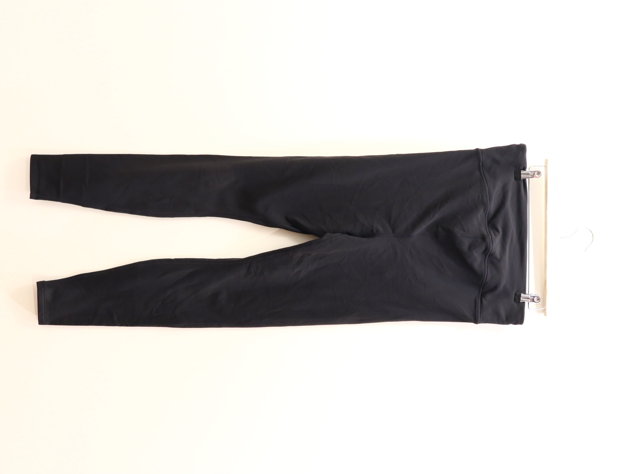 Hose H&M M/38/40 Sporttight schwarz Elastan/Polyamid Mid Rib/Tunnelzug