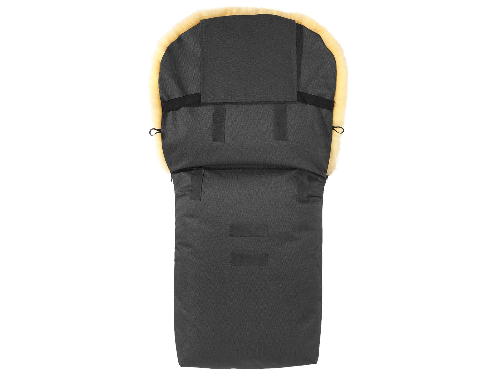 Fußsack Hofbrucker Winterfußsack Putzi grau Lammfell sehr gut