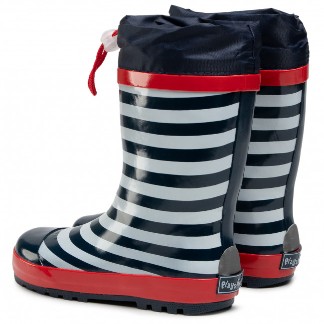 Playshoes Gummistiefel 188540 20/21 blau/rot/weiß maritim