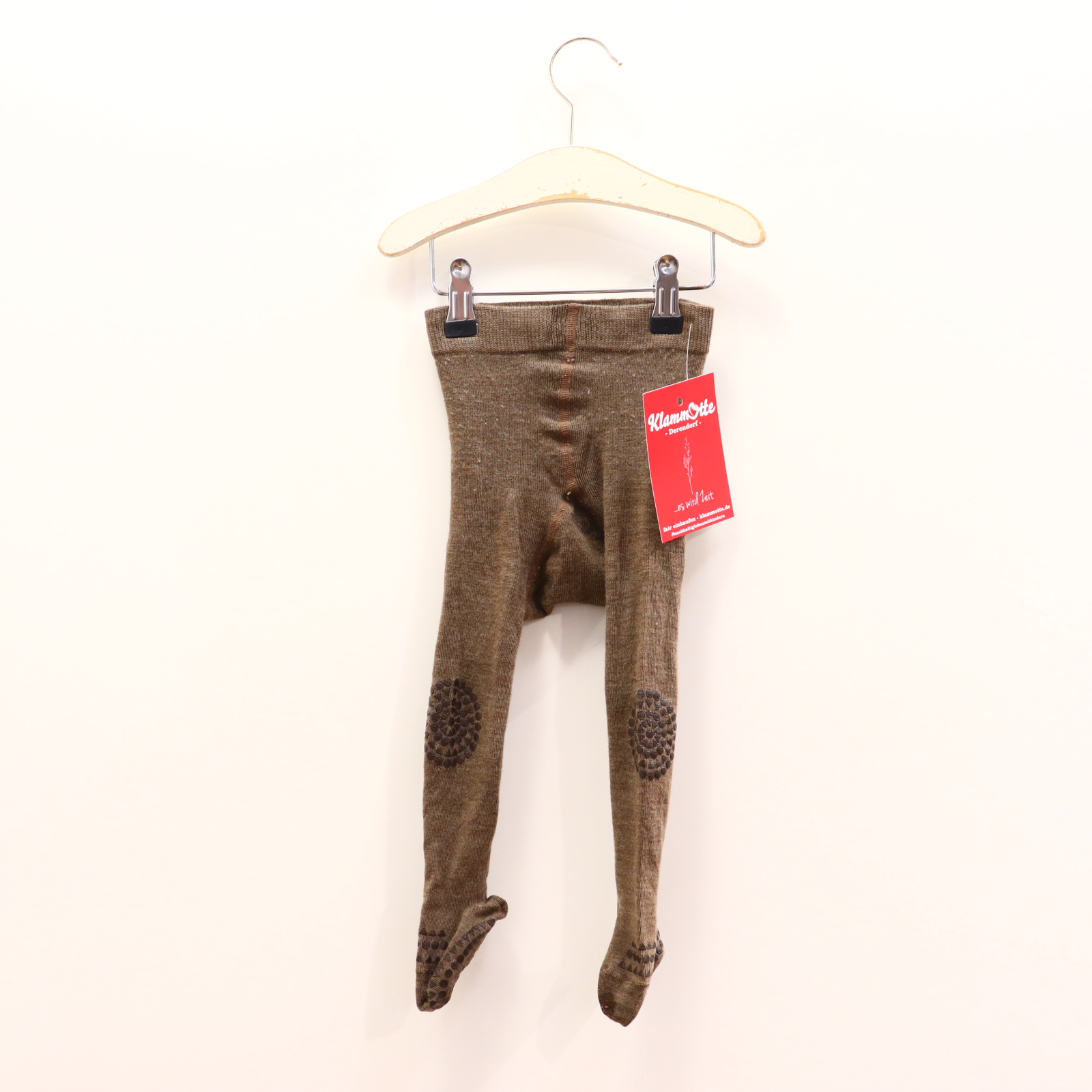 Oberteil GOBABYGO 74/80 braun Krabbelstrumpfhose Elasthan/Polyamid/Wolle